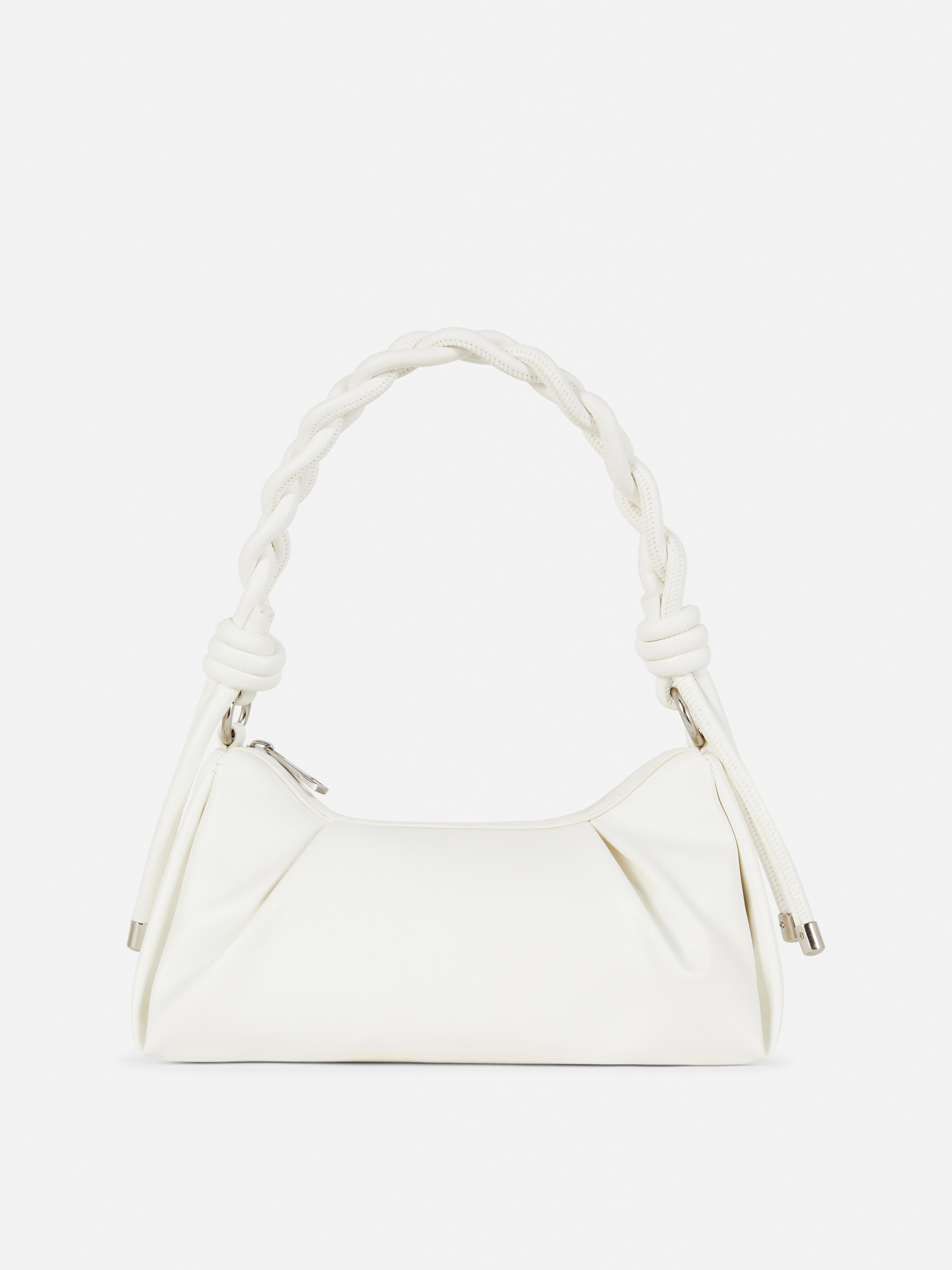 Borsa a spalla con manico annodato