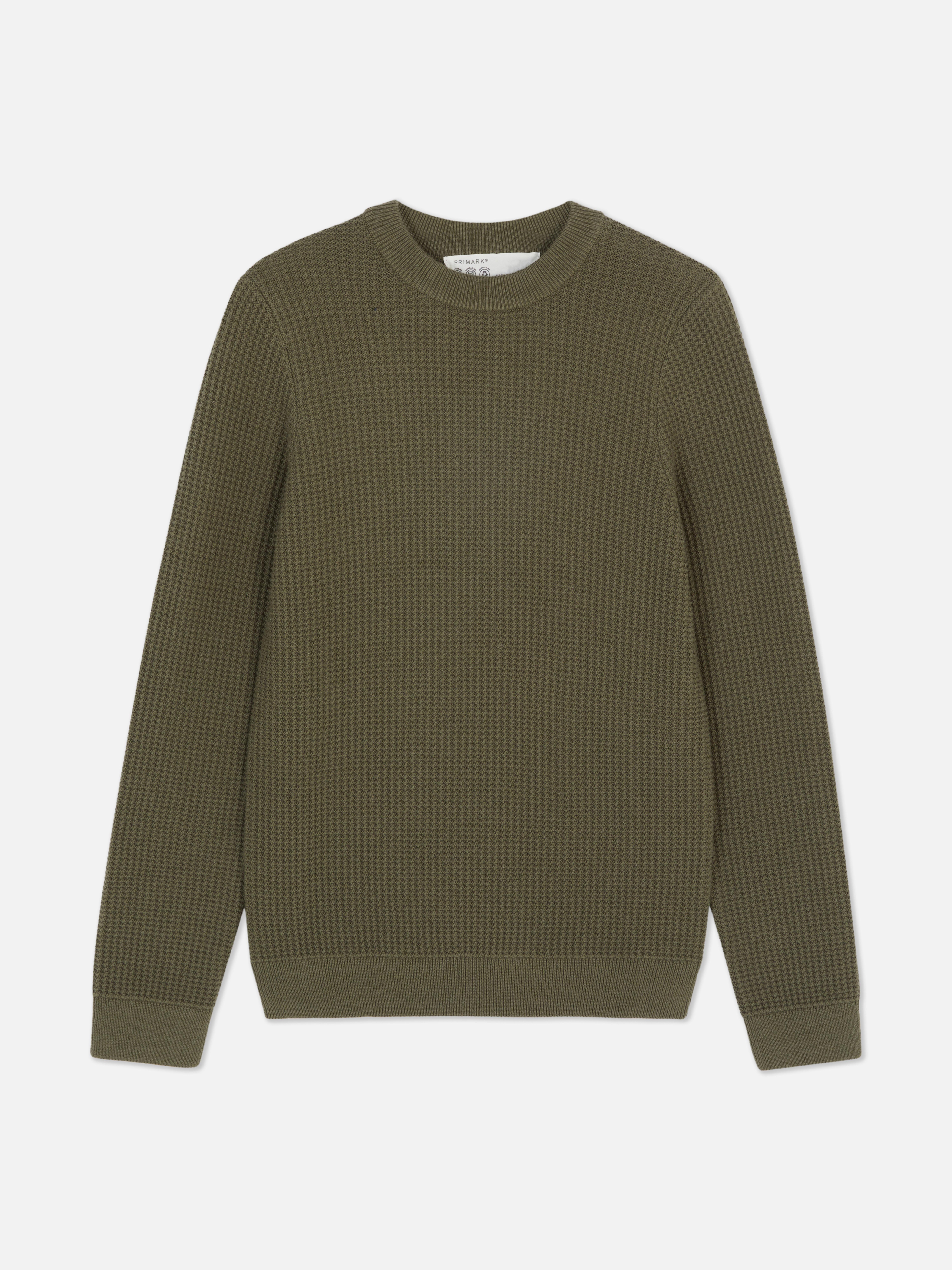 Strickpullover Khakifarben