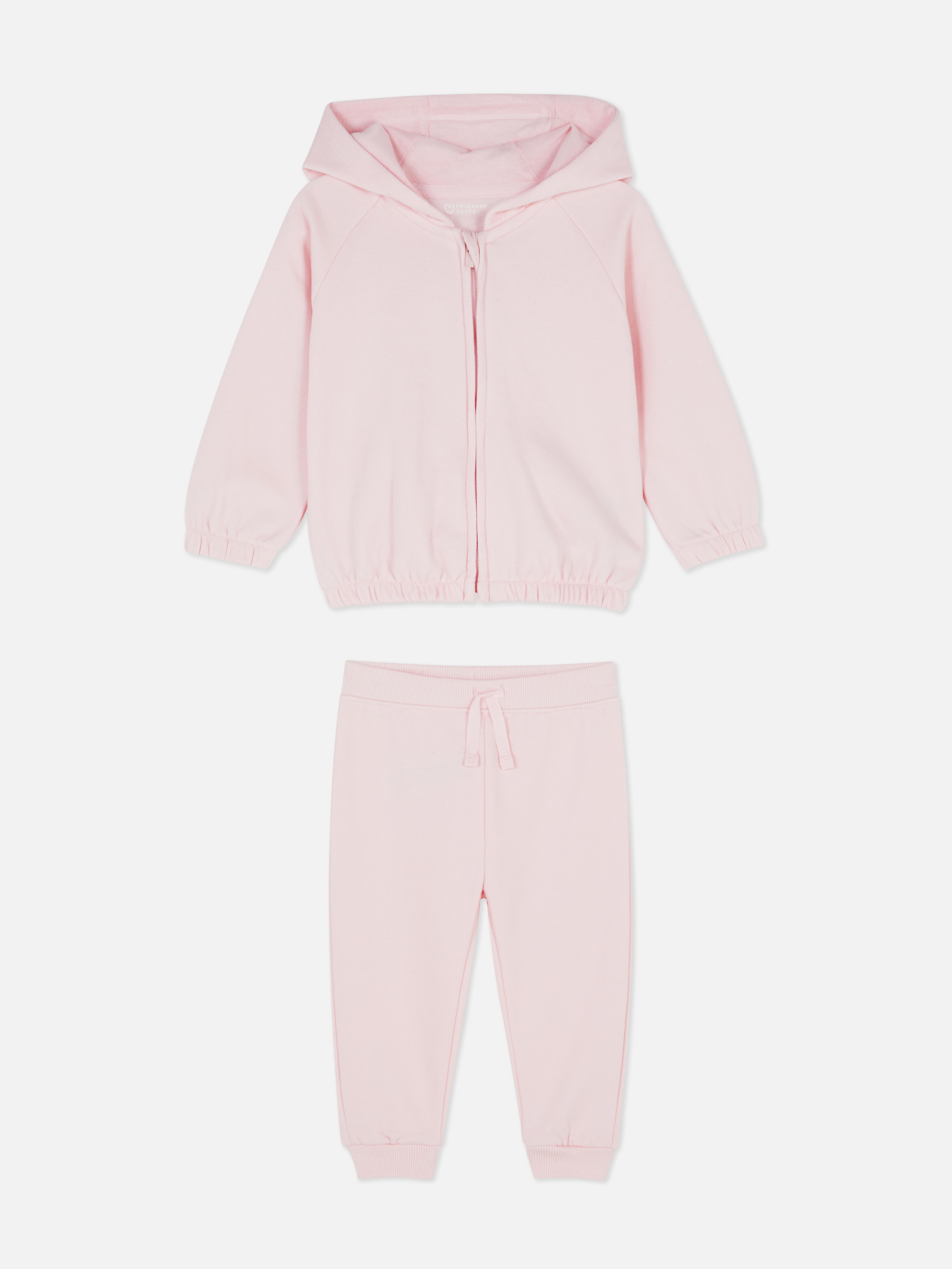 Set cu hanorac cu fermoar și pantaloni casual