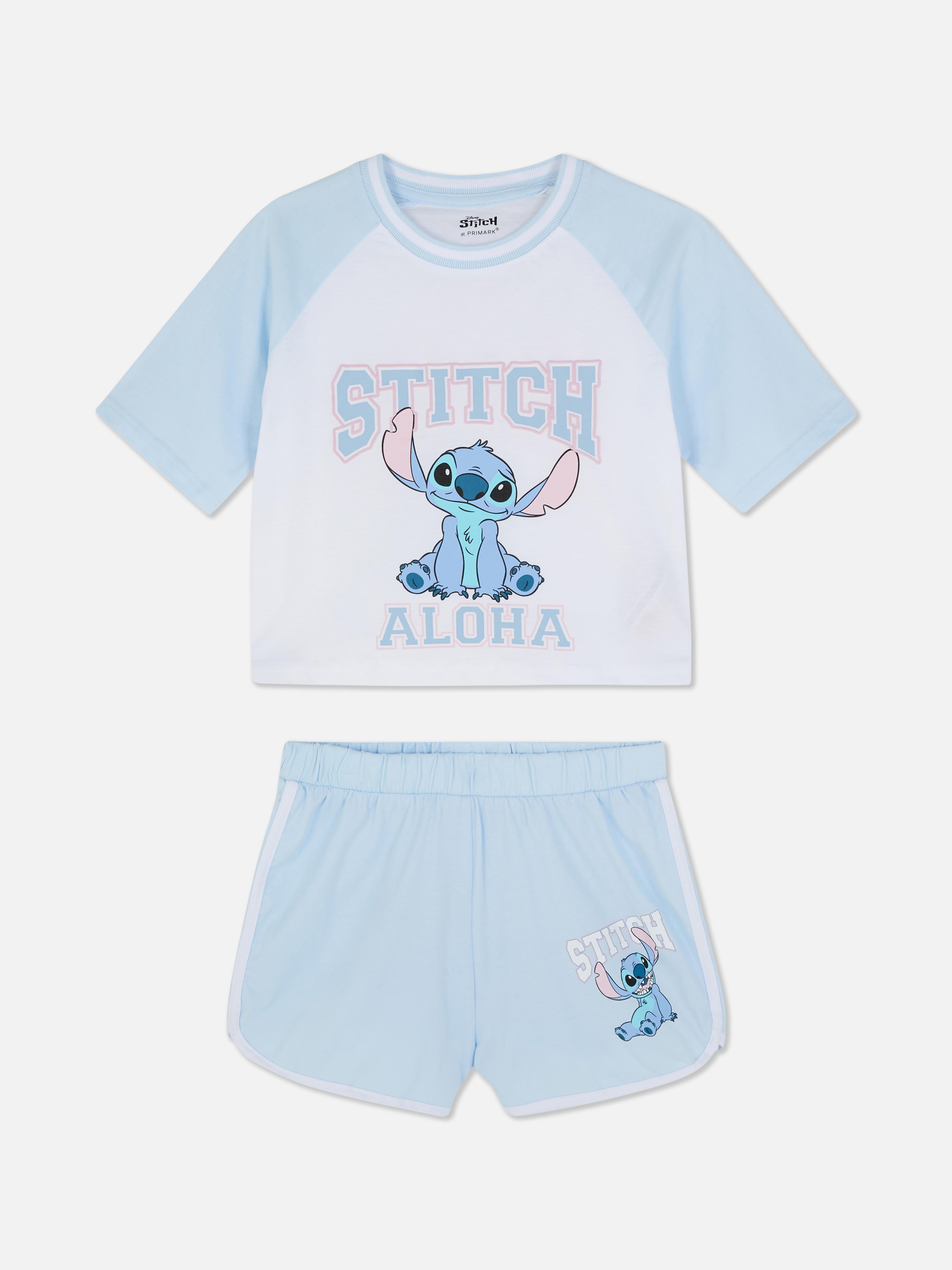 5–15 Jahre | Kurzer „Disney Stitch“ Schlafanzug