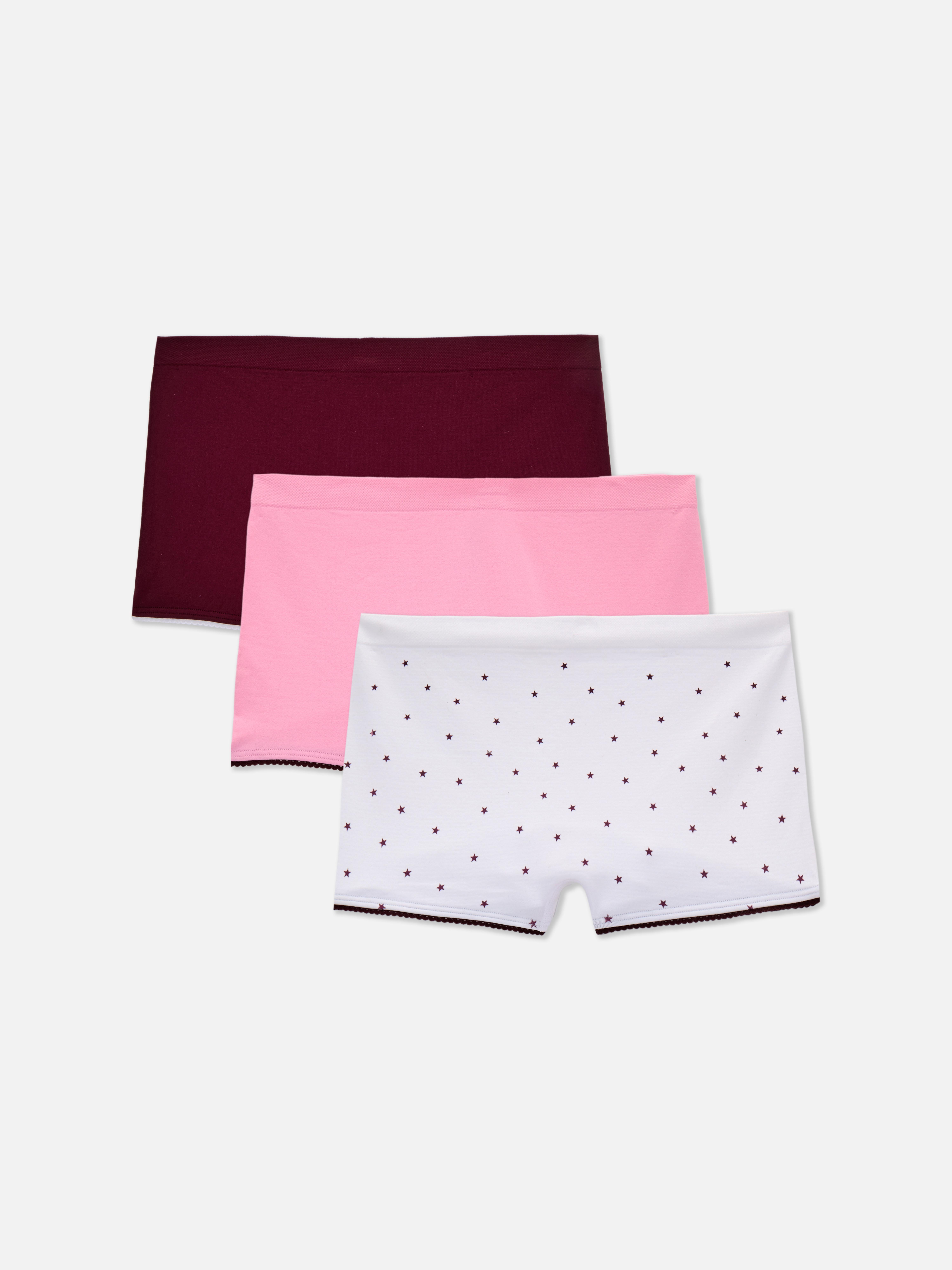 Lot de 3 culottes boyfriend
