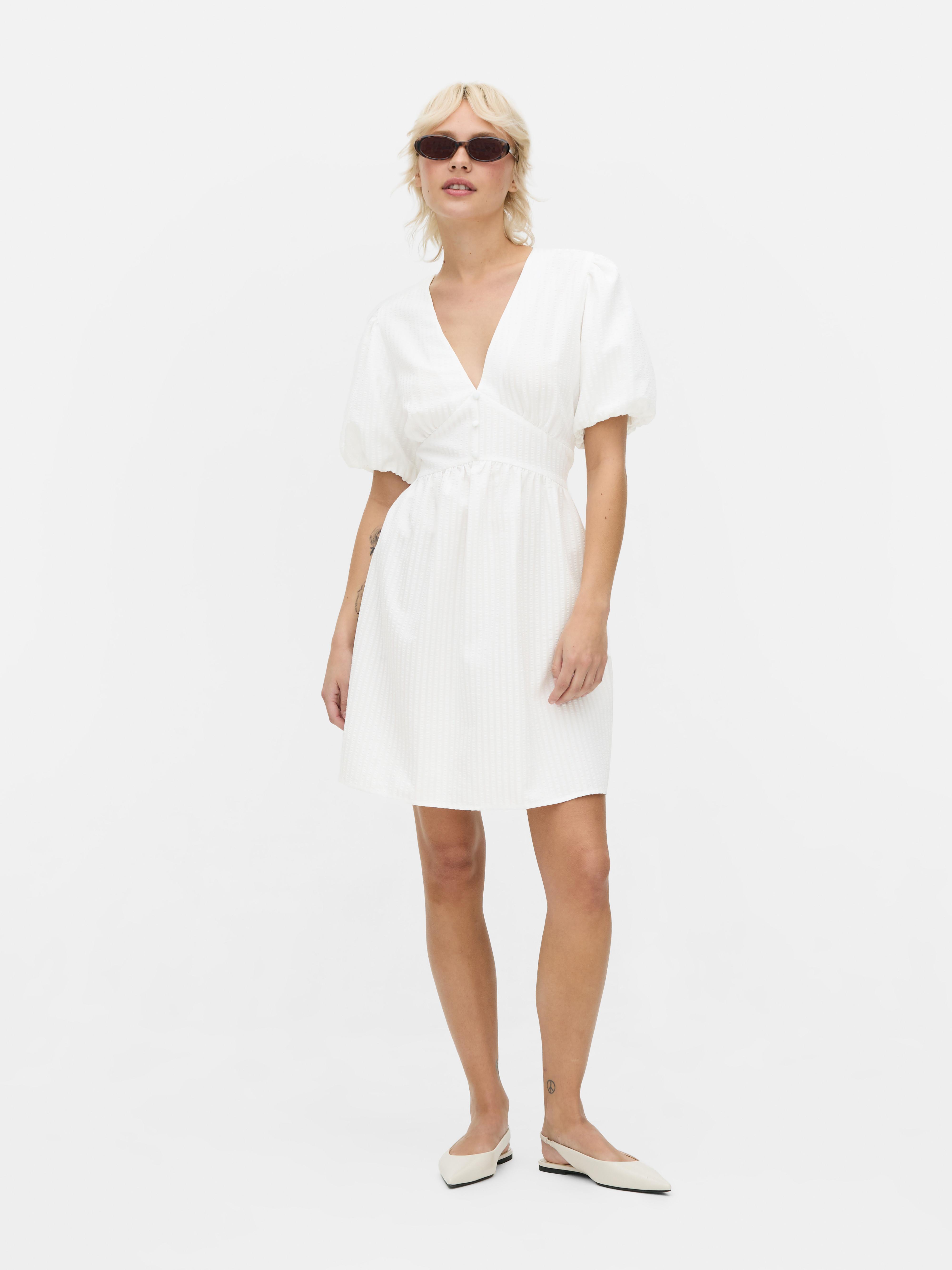 Bodice Detail Mini Dress