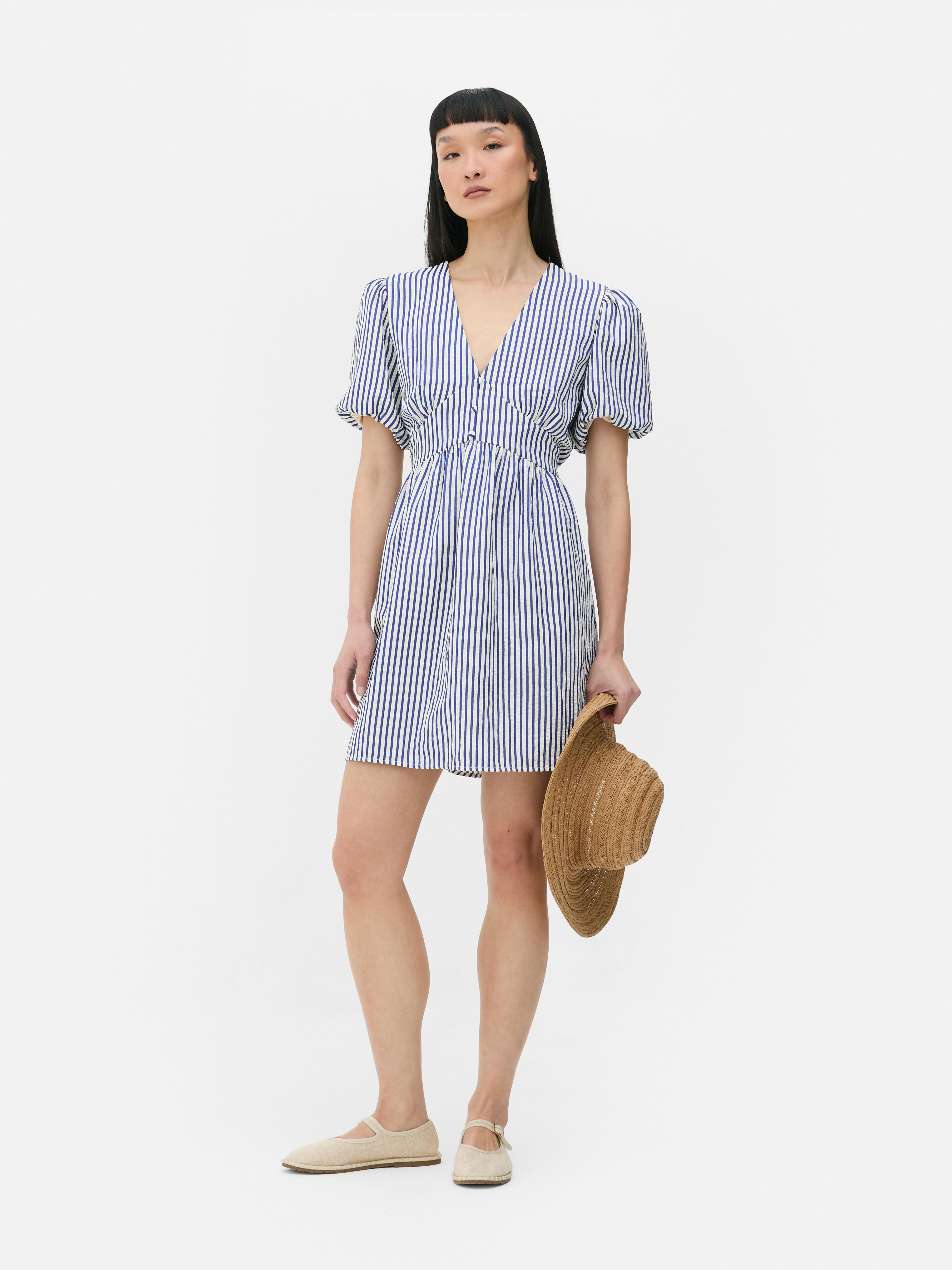 Robe avec détail sur le corsage