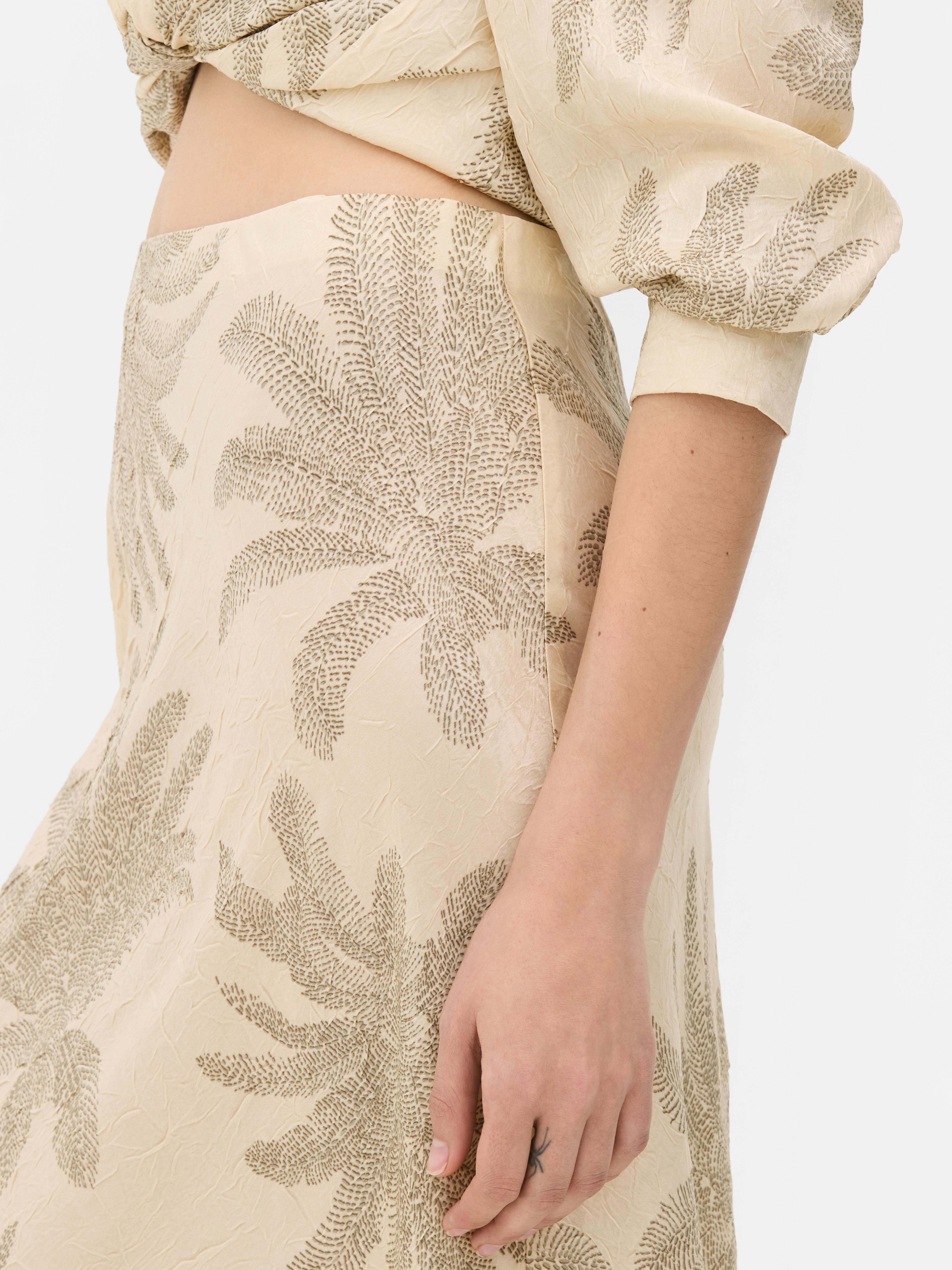 Paula Echevarria Printed Maxi Skirt