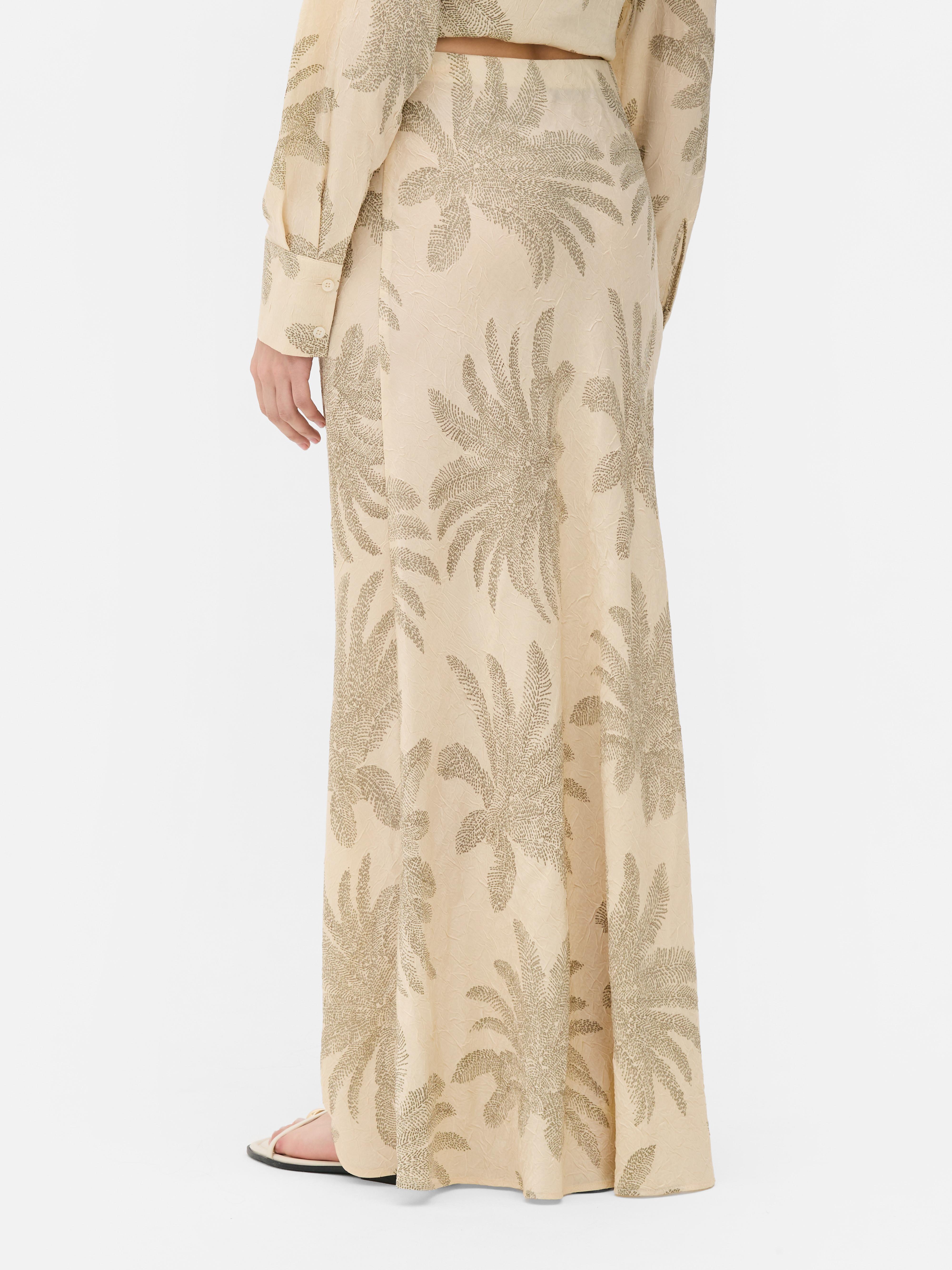 Paula Echevarria Printed Maxi Skirt