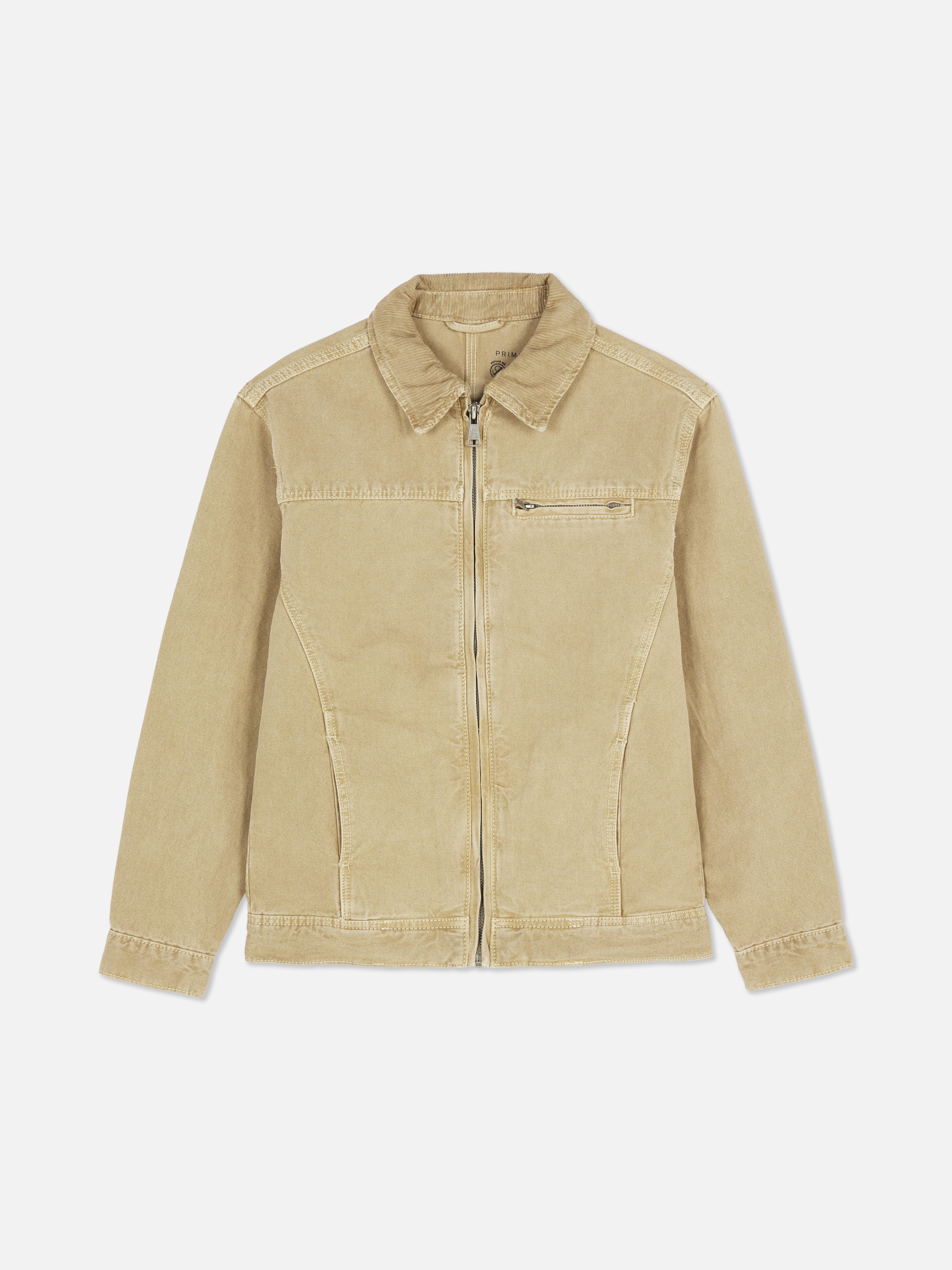 Older Kids’ Zip-Up Canvas Jacket