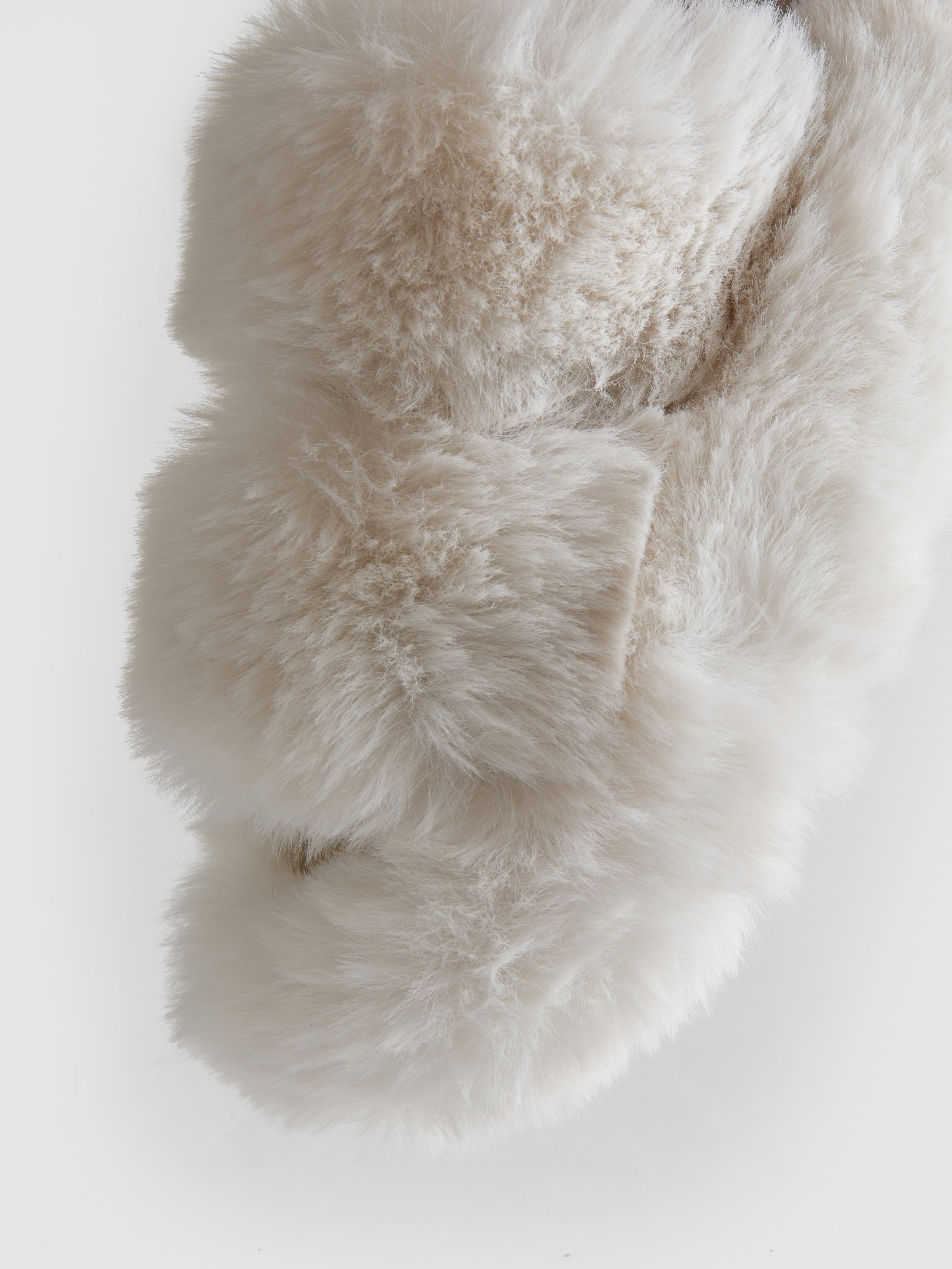 Women's White Soft Strap Slippers