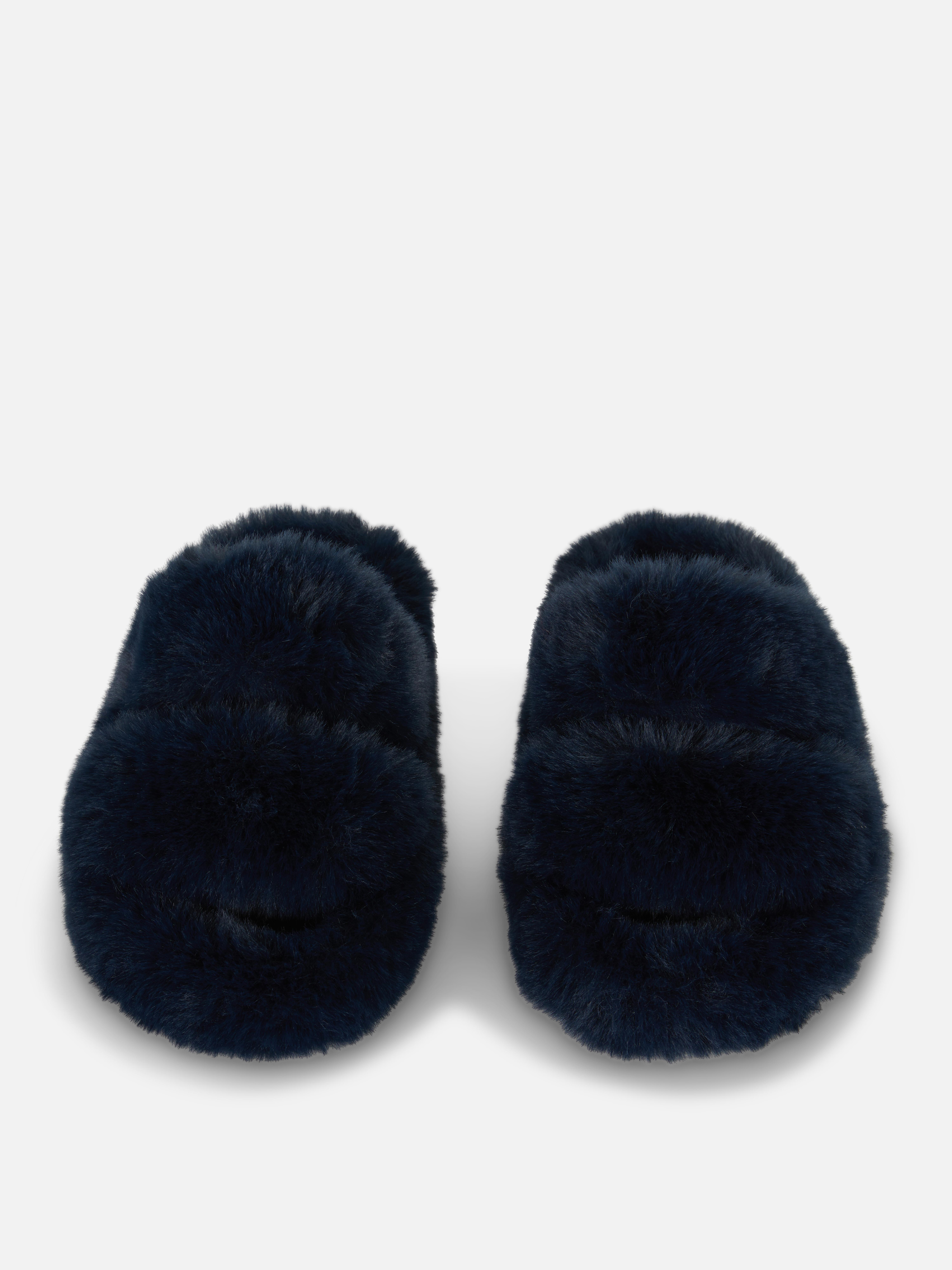 Pantofole con cinturino morbide