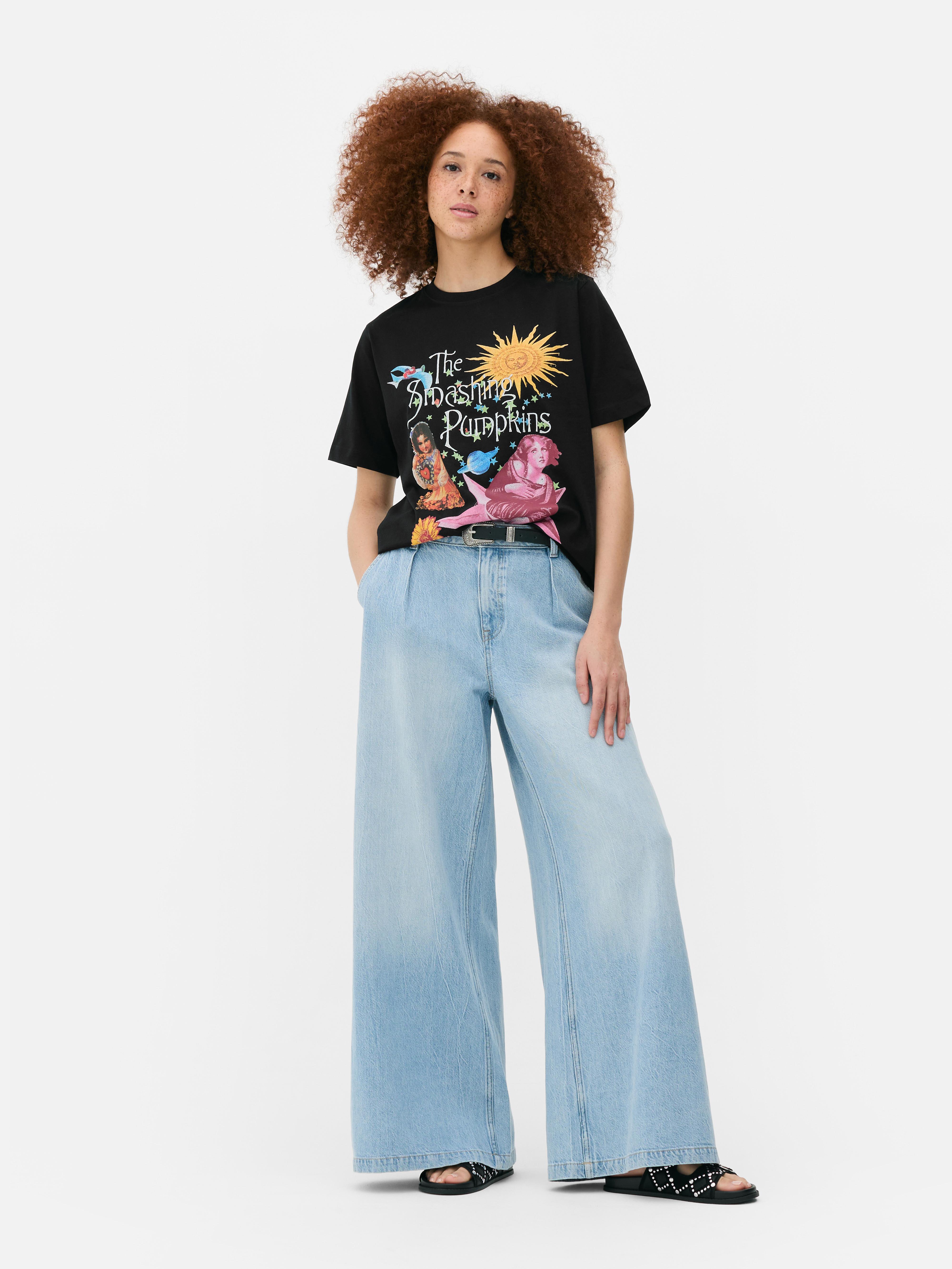 T-shirt met print The Smashing Pumpkins