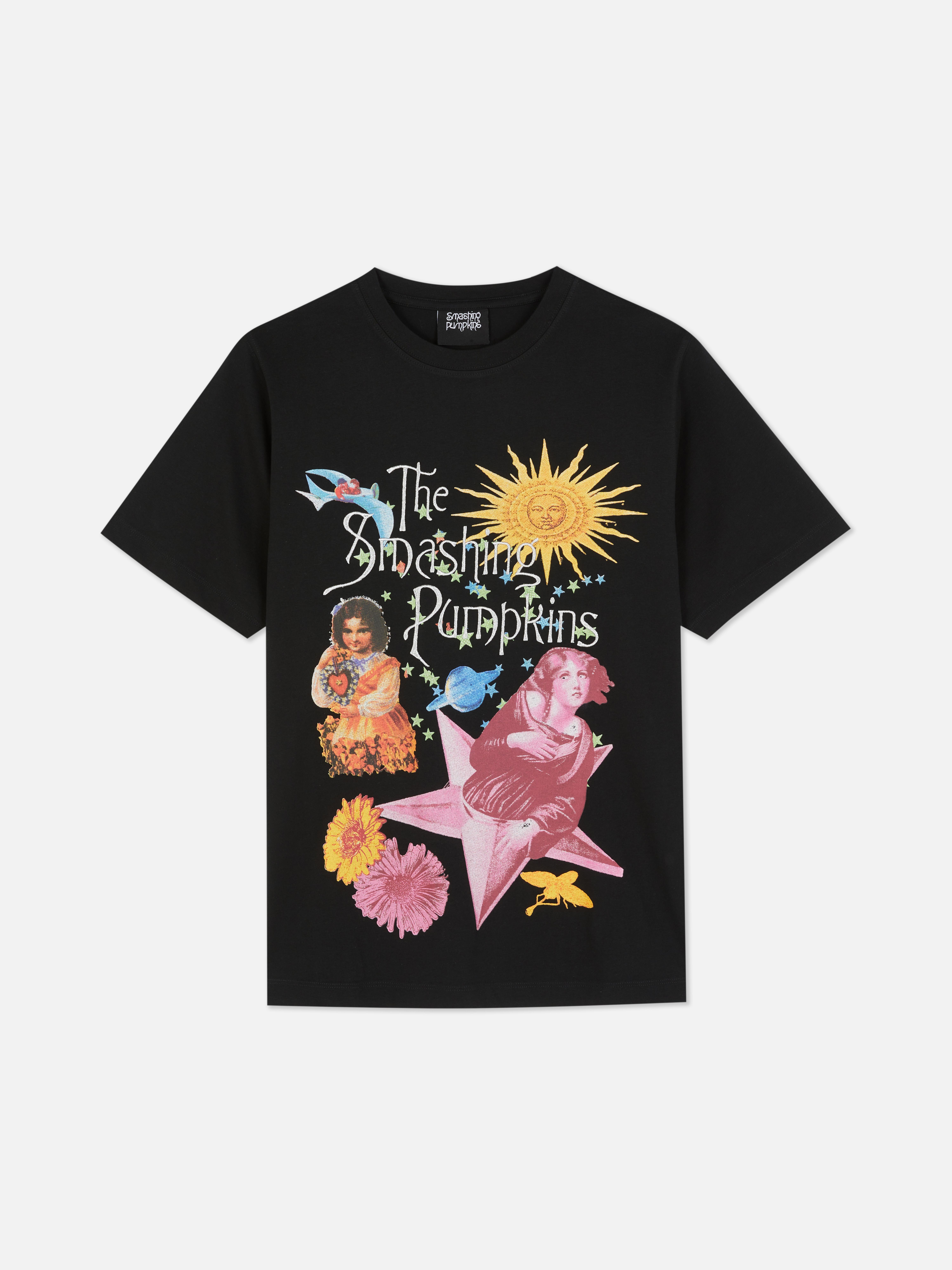 Smashing Pumpkins Mellon Collie Mens S Band Tee Shirt Black