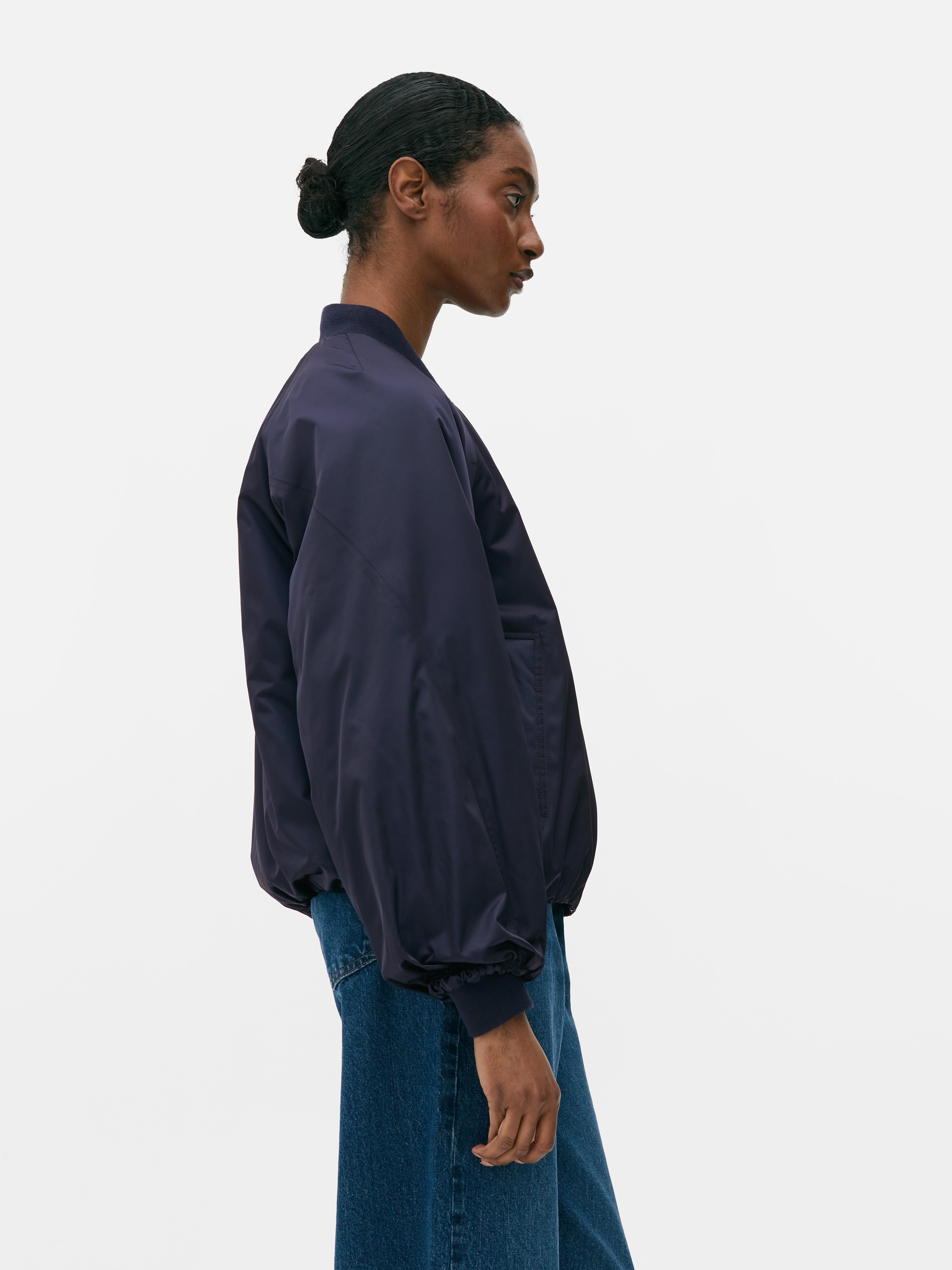 Blouson bomber à manches ballon