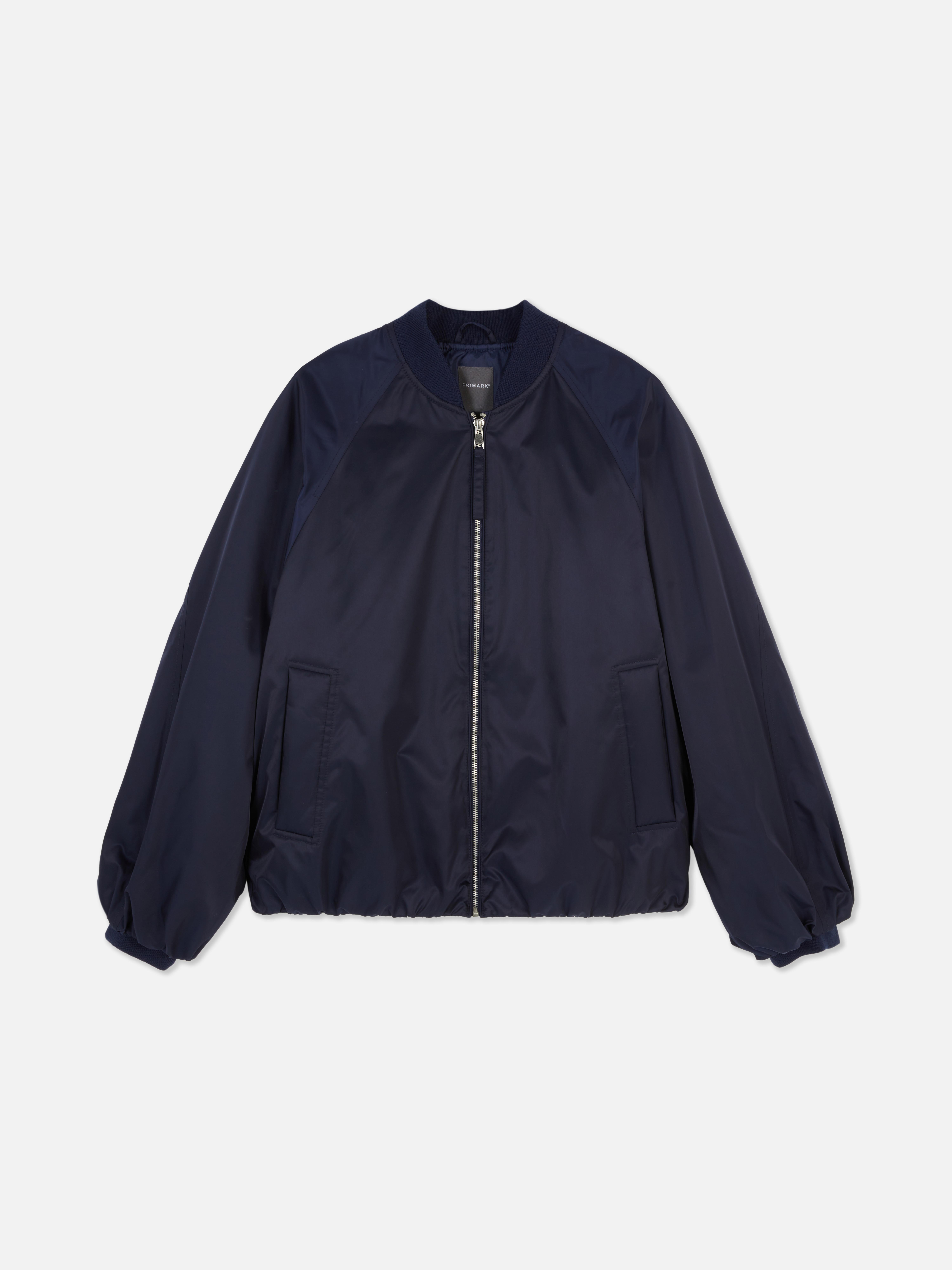 Blouson bomber à manches ballon