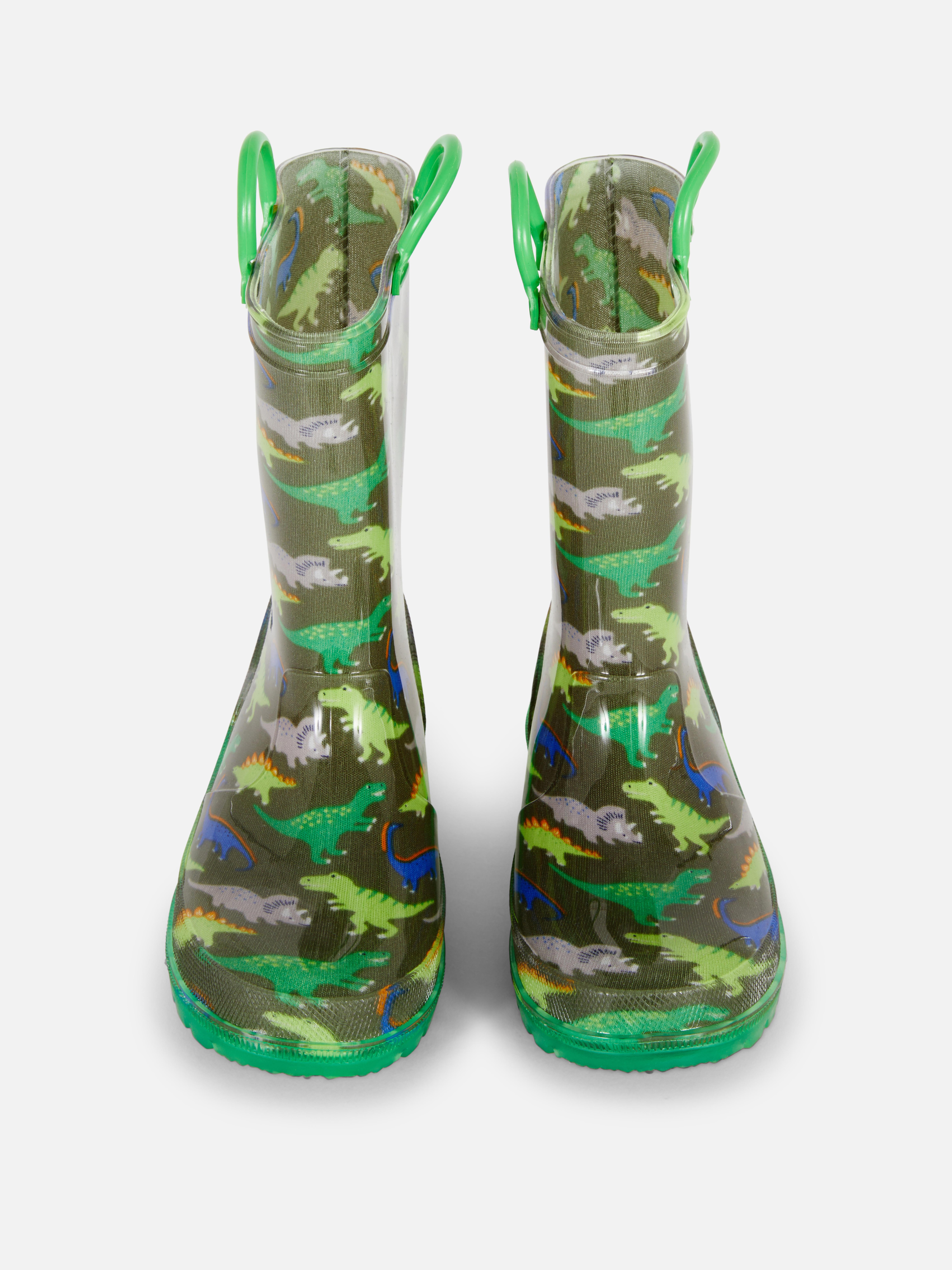 Dinosaurier-Gummistiefel