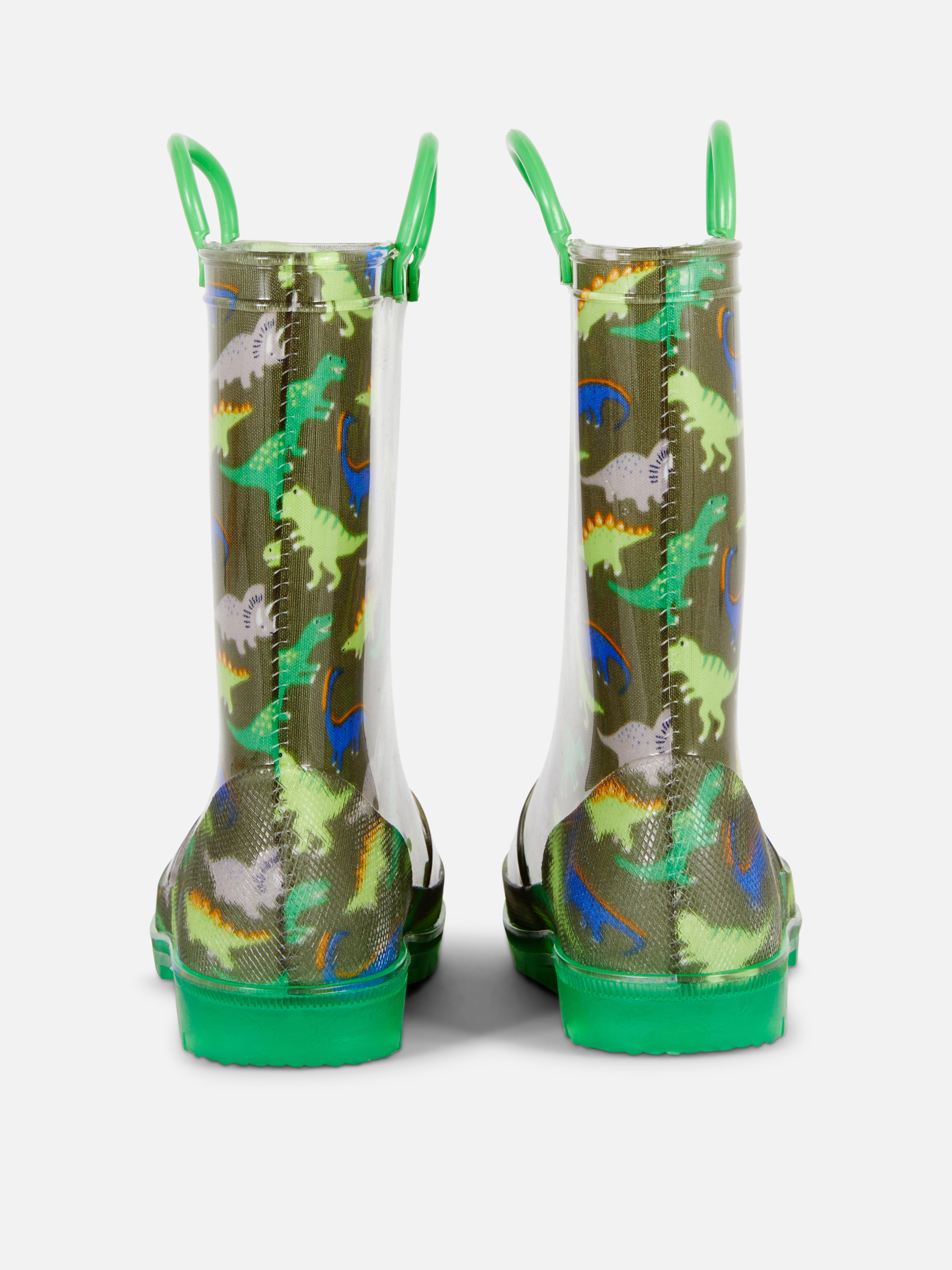 Dinosaurier-Gummistiefel