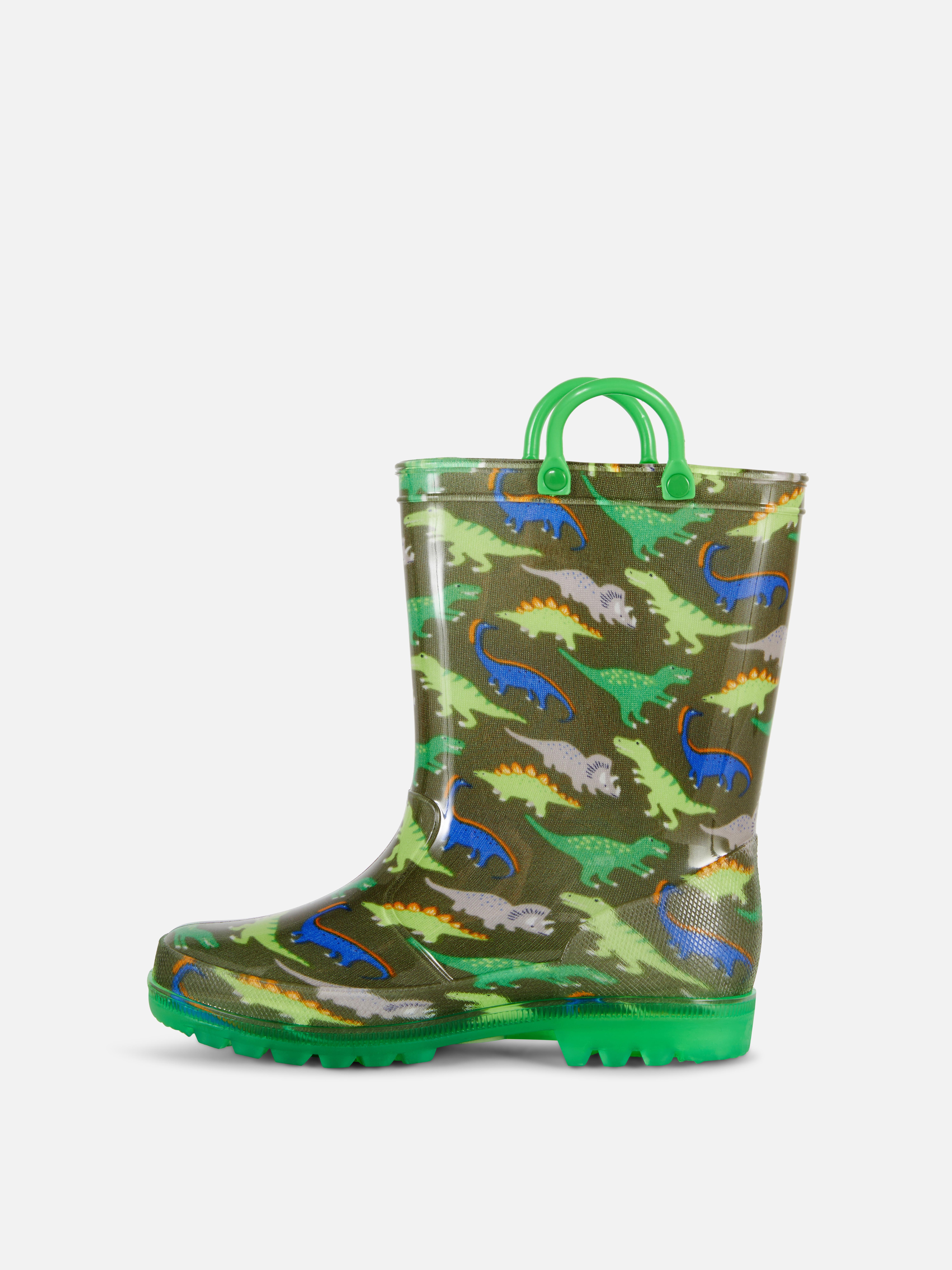 Dinosaurier-Gummistiefel