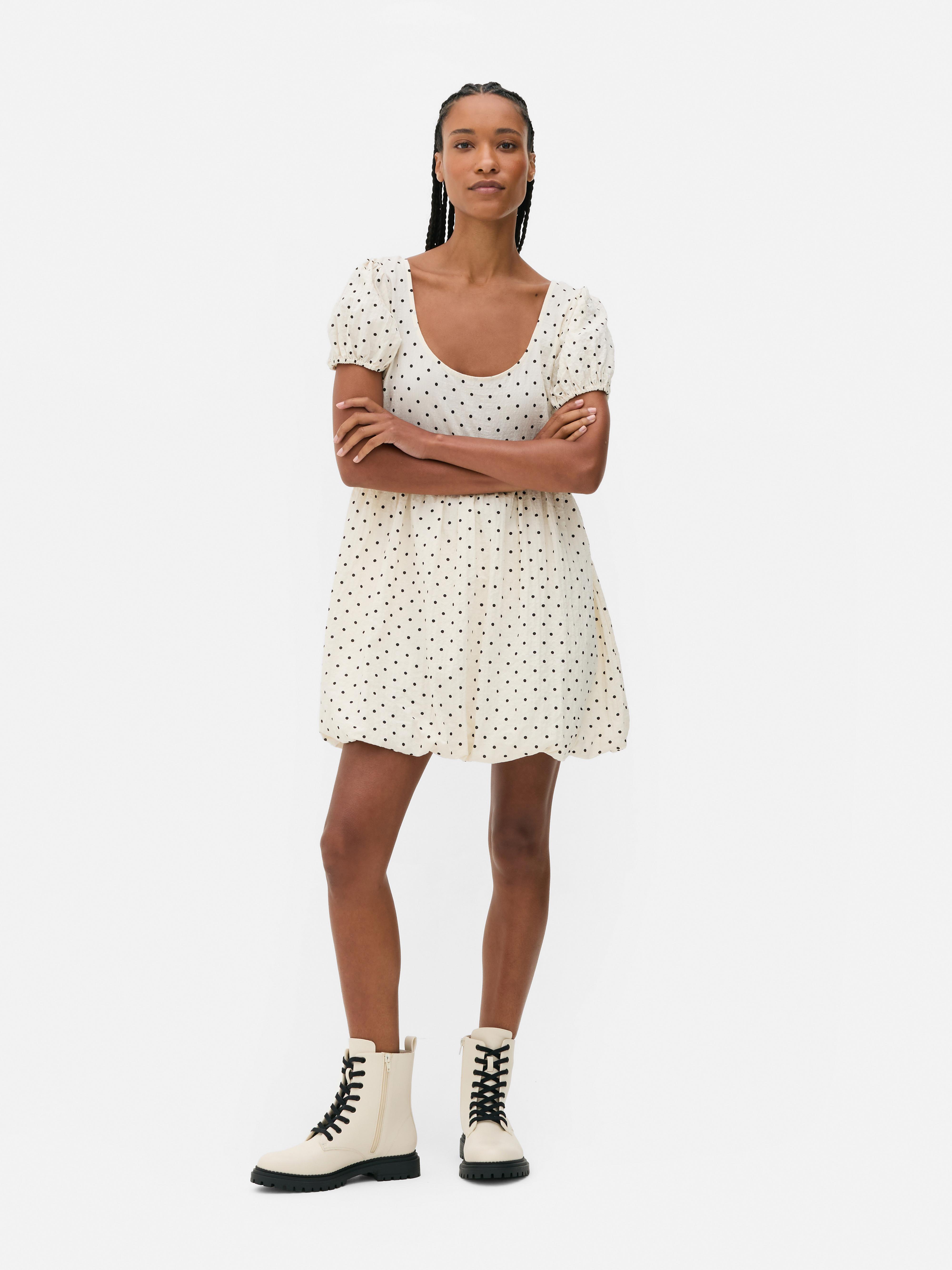 Polka Dot Mini Dress