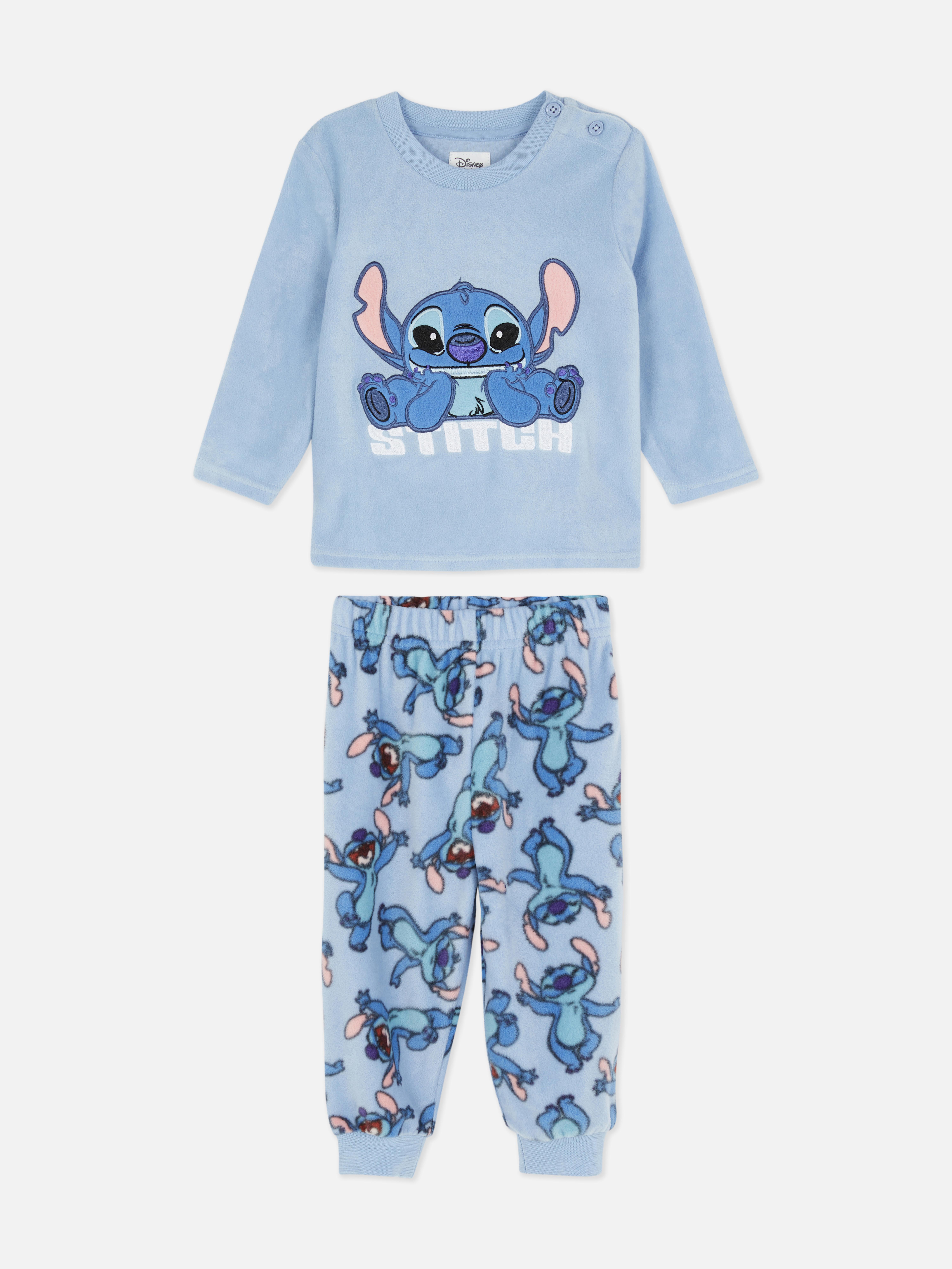 6–36 Monate | „Disney Stitch“ Fleece-Schlafanzug