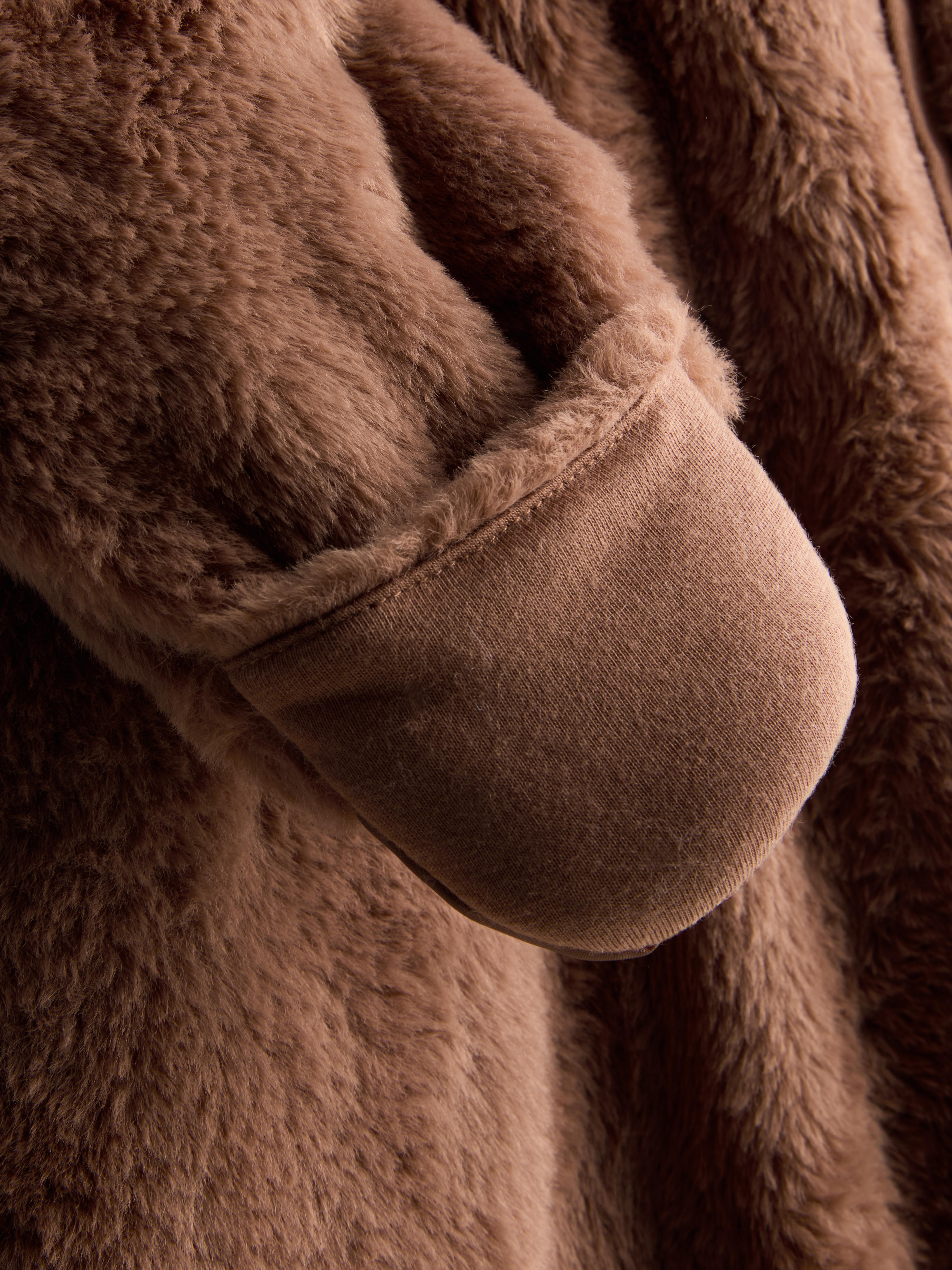 0-18mths | Bear Zip-Up Newborn Pramsuit