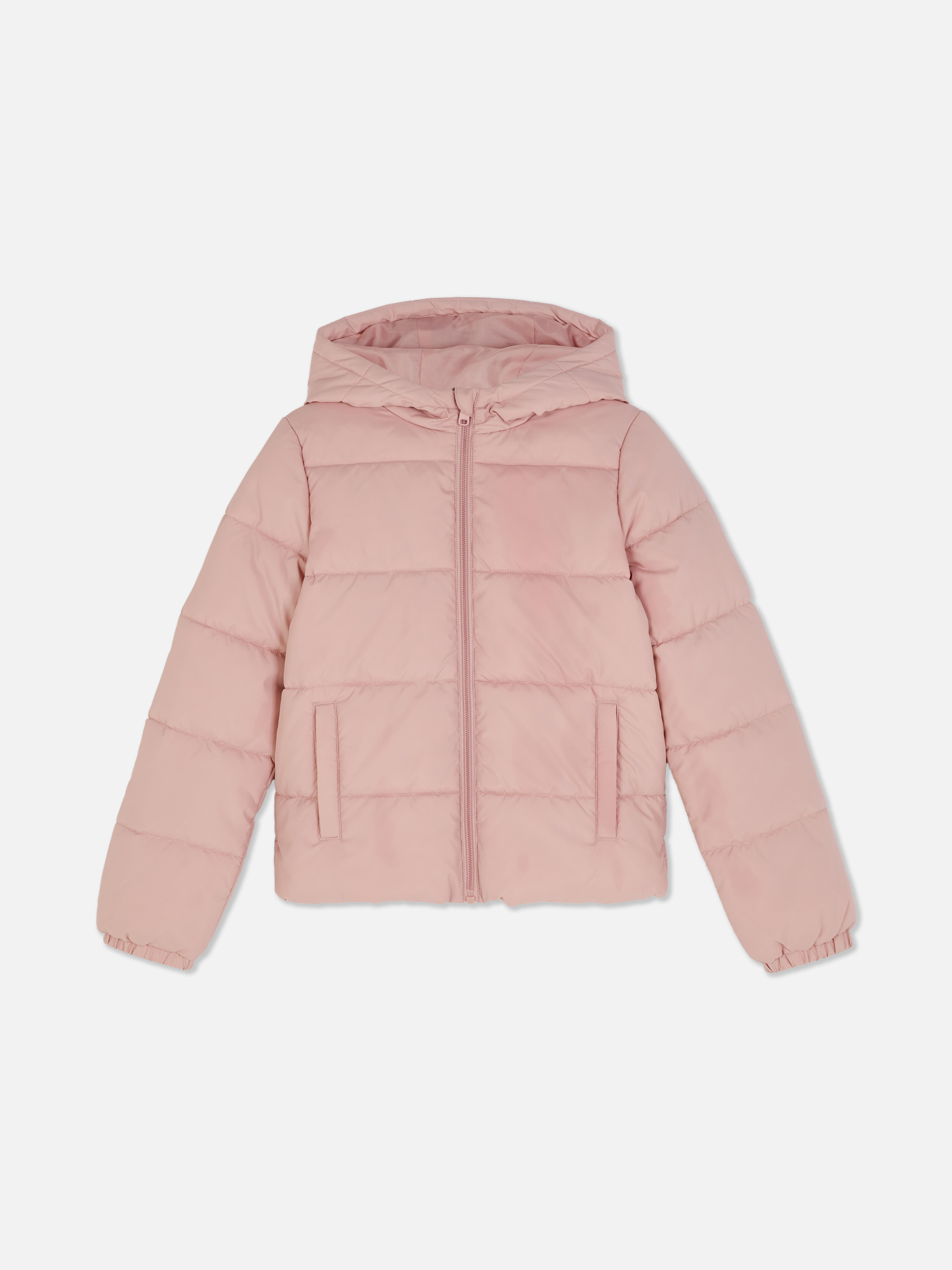 Hooded Zip-Up Puffer Jacket