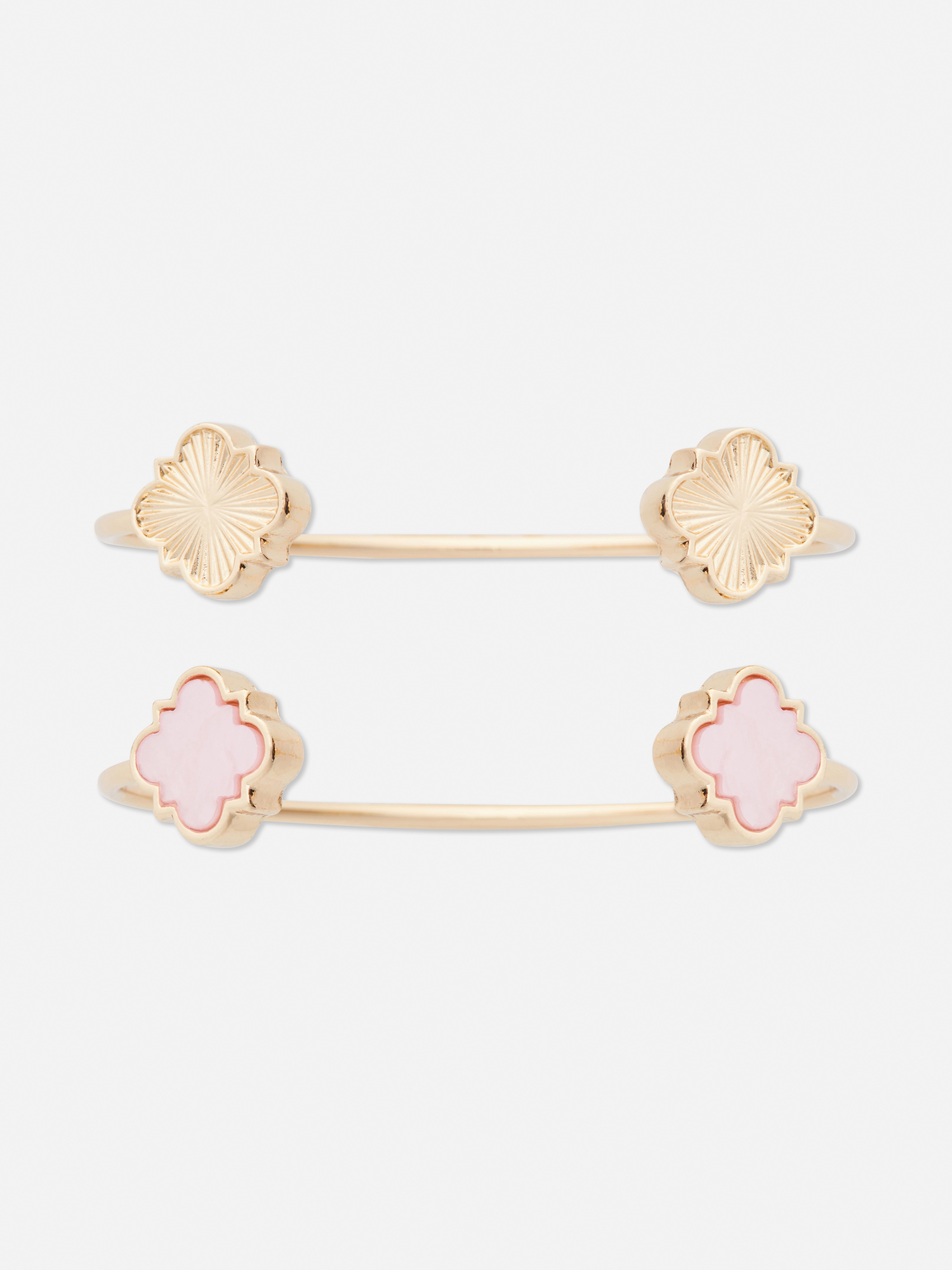 2-Pack Shield Bracelets