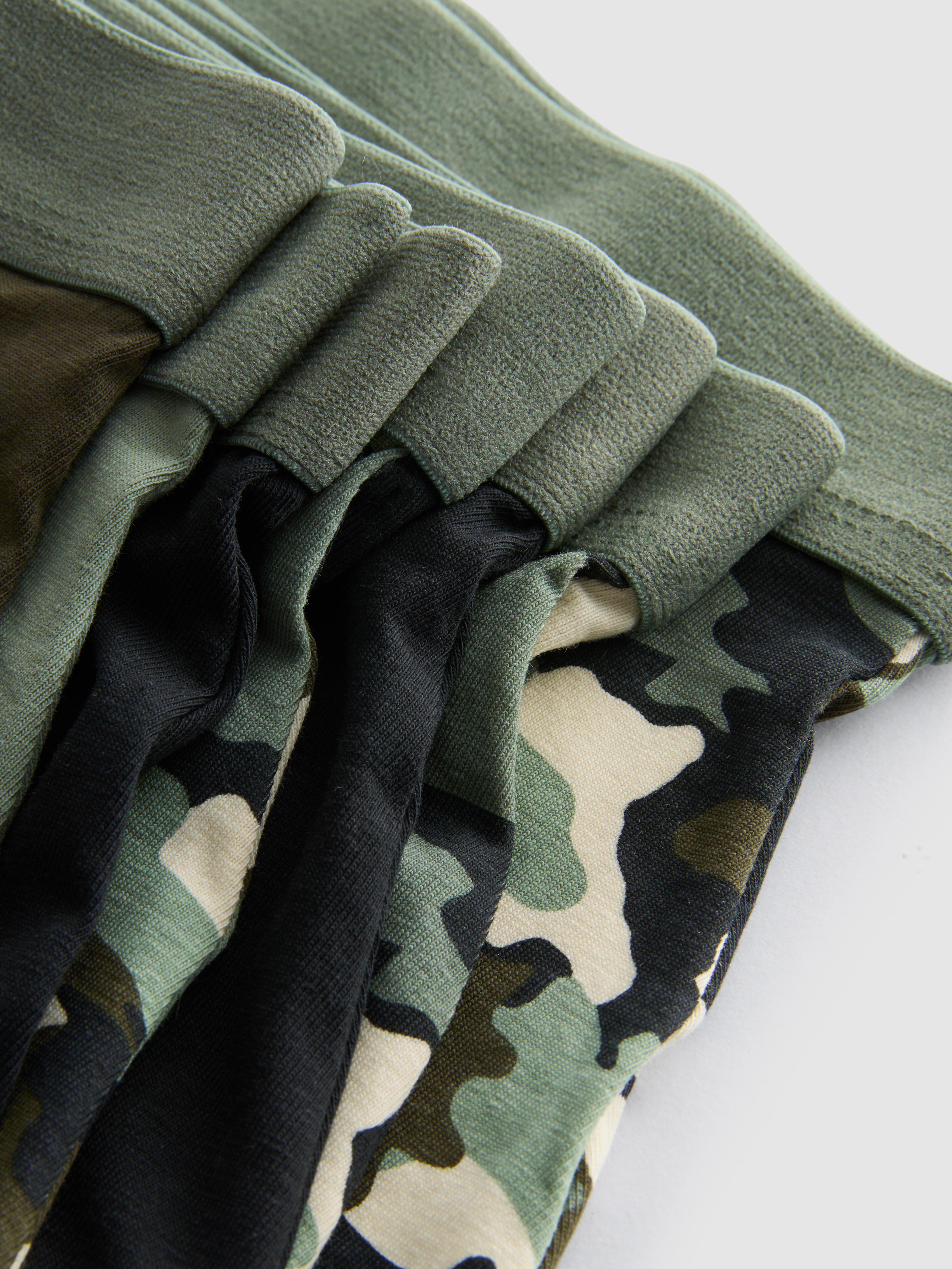 2-15yrs | 7pk Camouflage Print Trunks