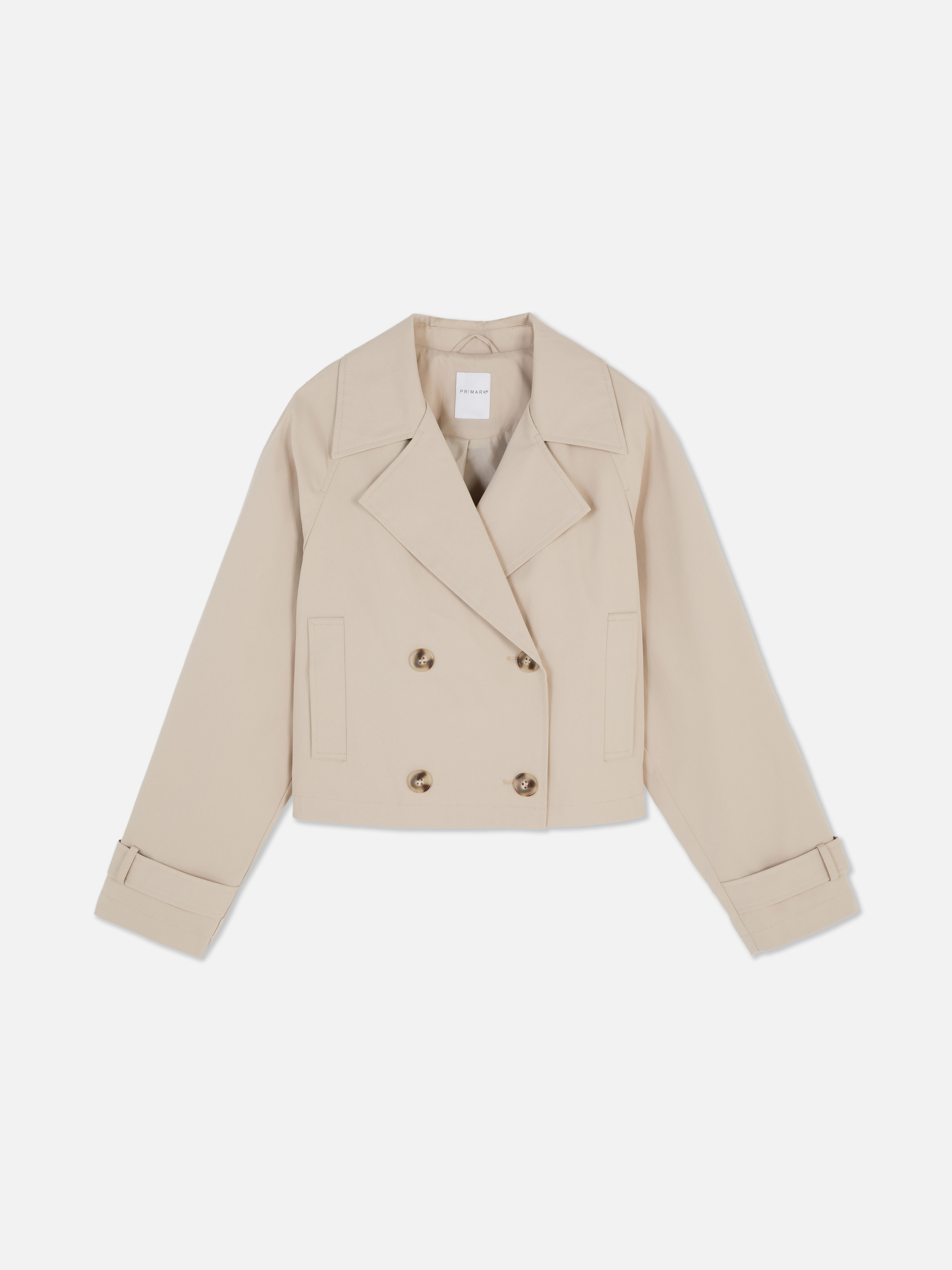 Boxy Cropped Mac Jacket