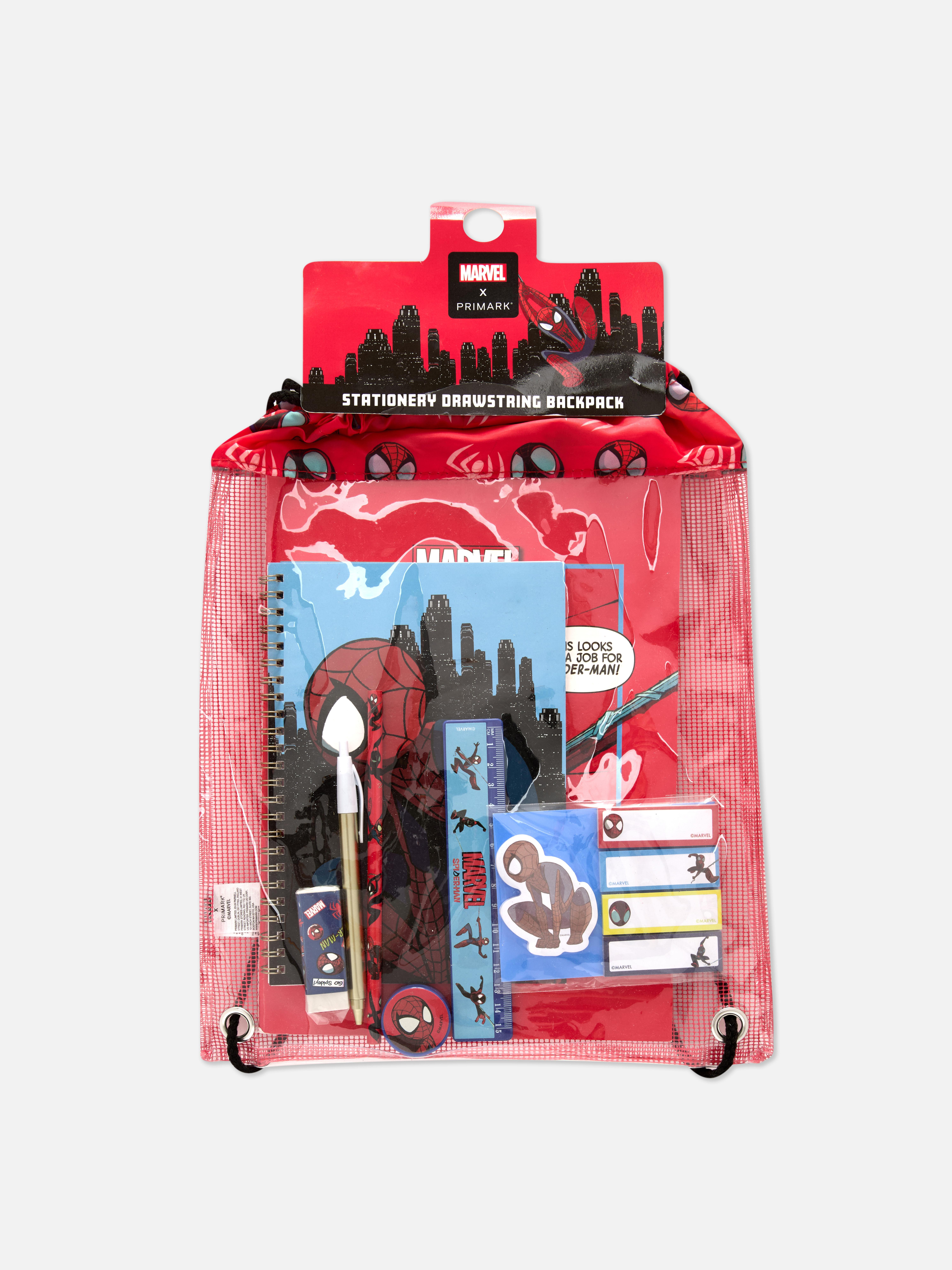 MARVEL Spider-Man Stationery Backpack