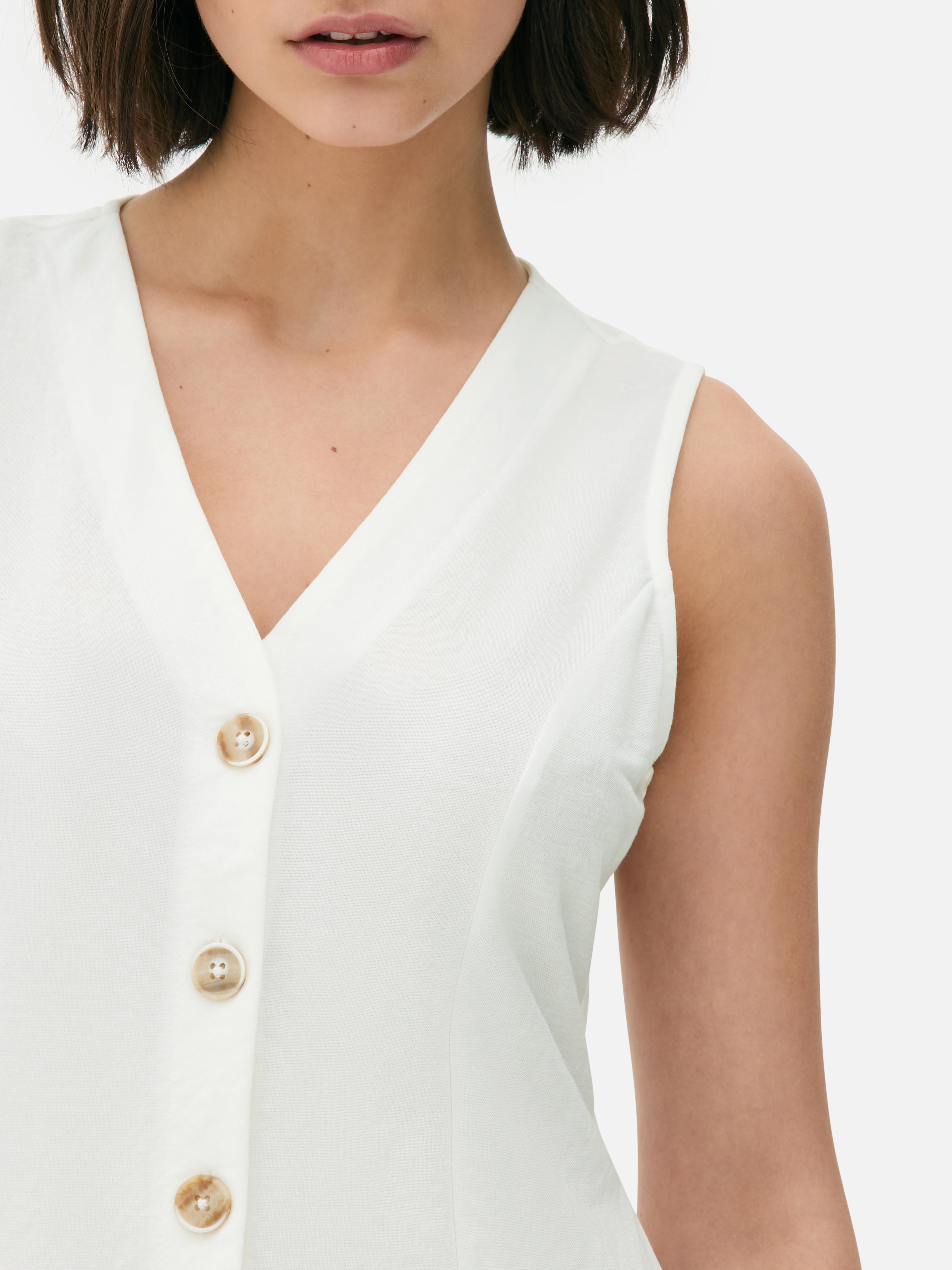 Tie Back Waist Mini Dress