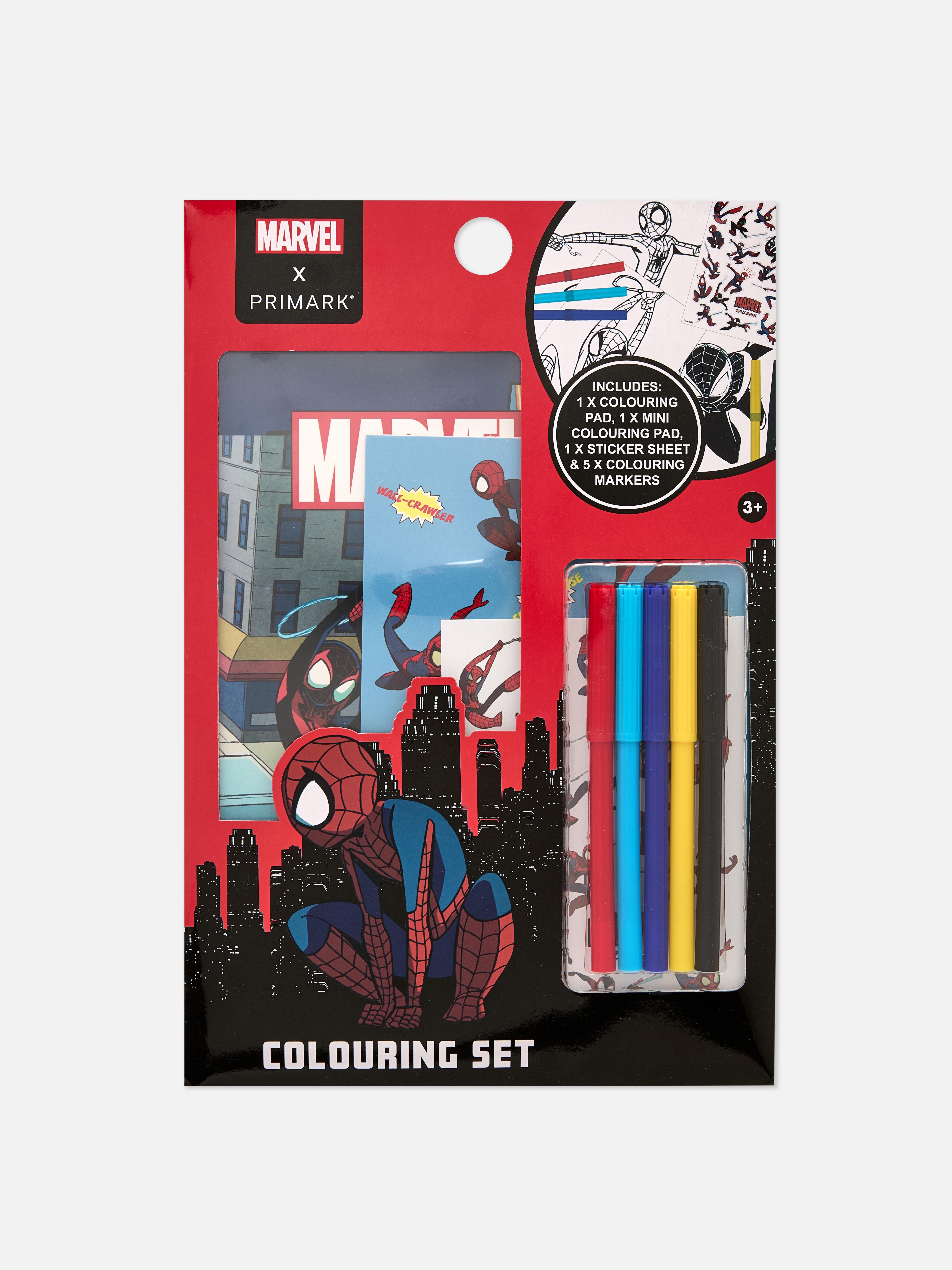 Conjunto colorir MARVEL Homem-Aranha