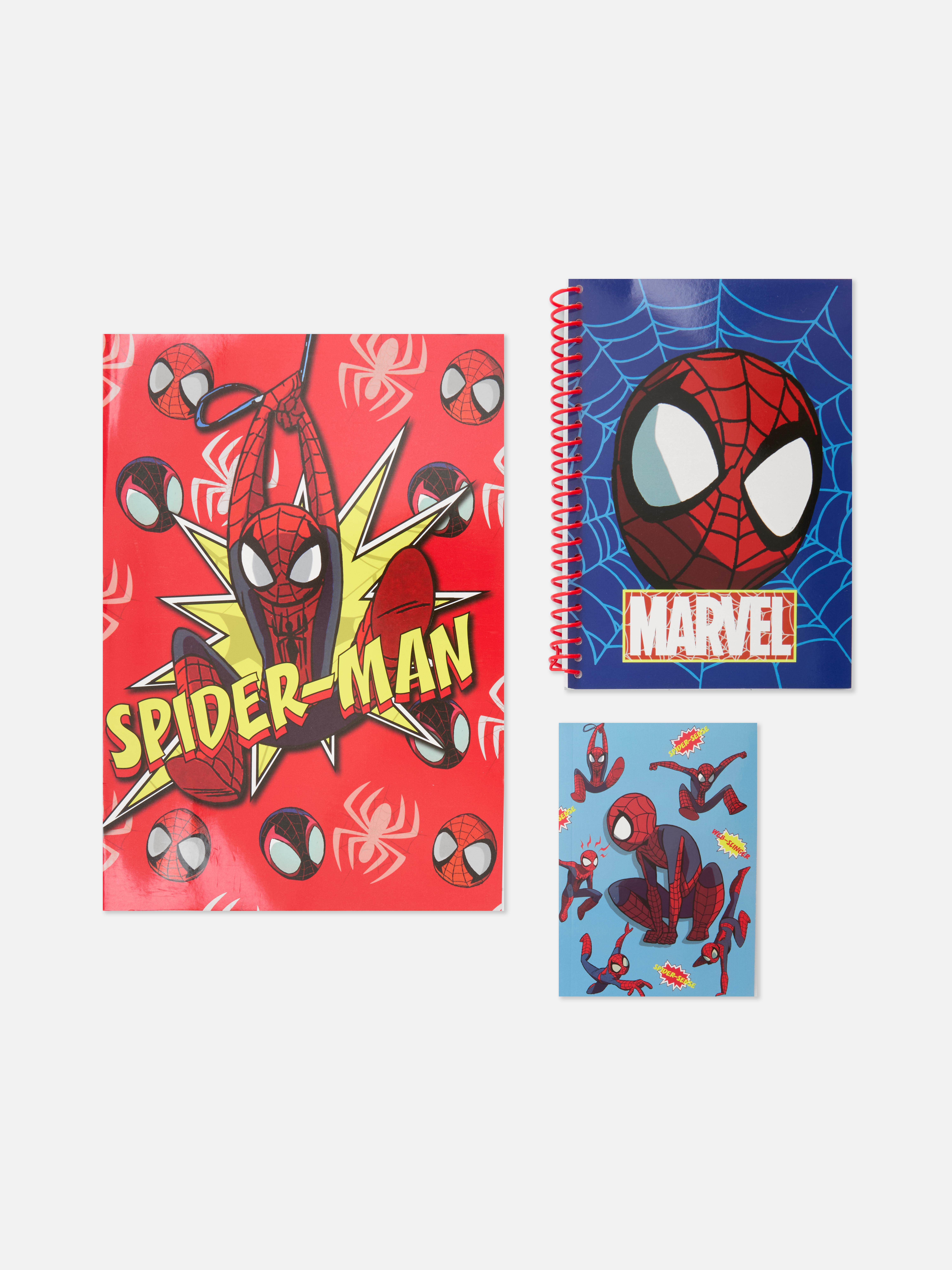 Confezione da 3 quaderni Spider-Man Marvel