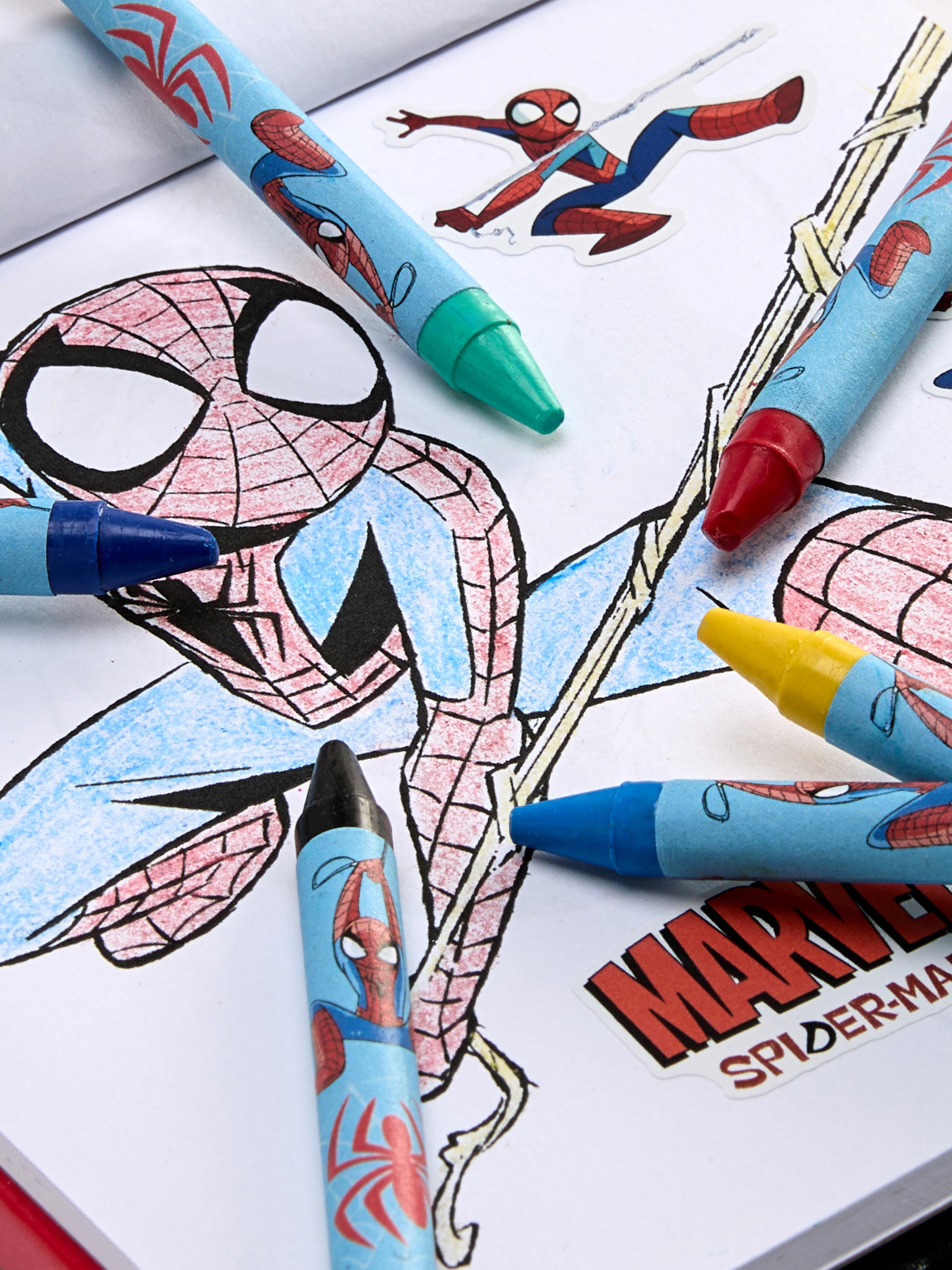 Conjunto colorir MARVEL Homem-Aranha