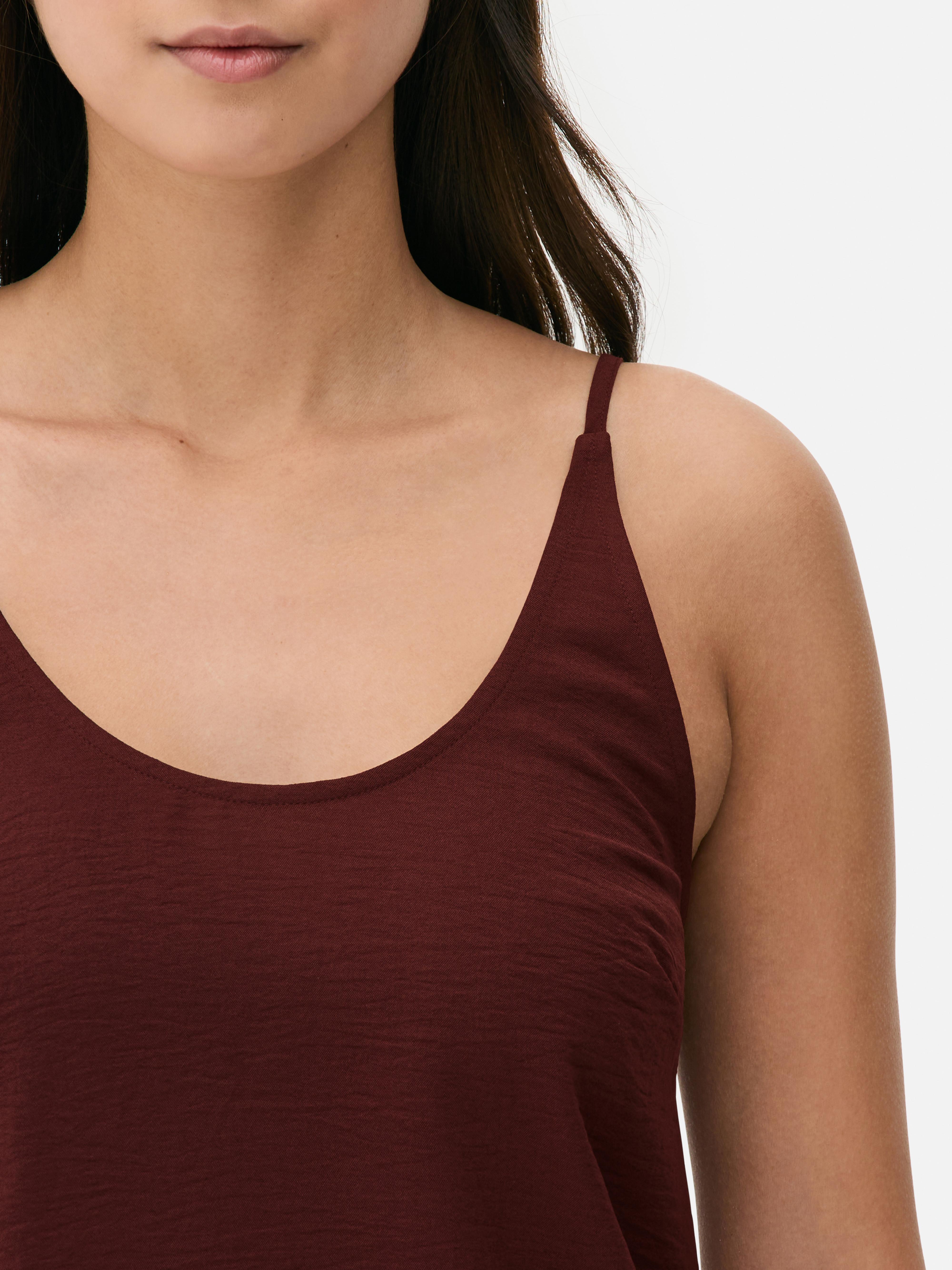Camiseta de tirantes fluida