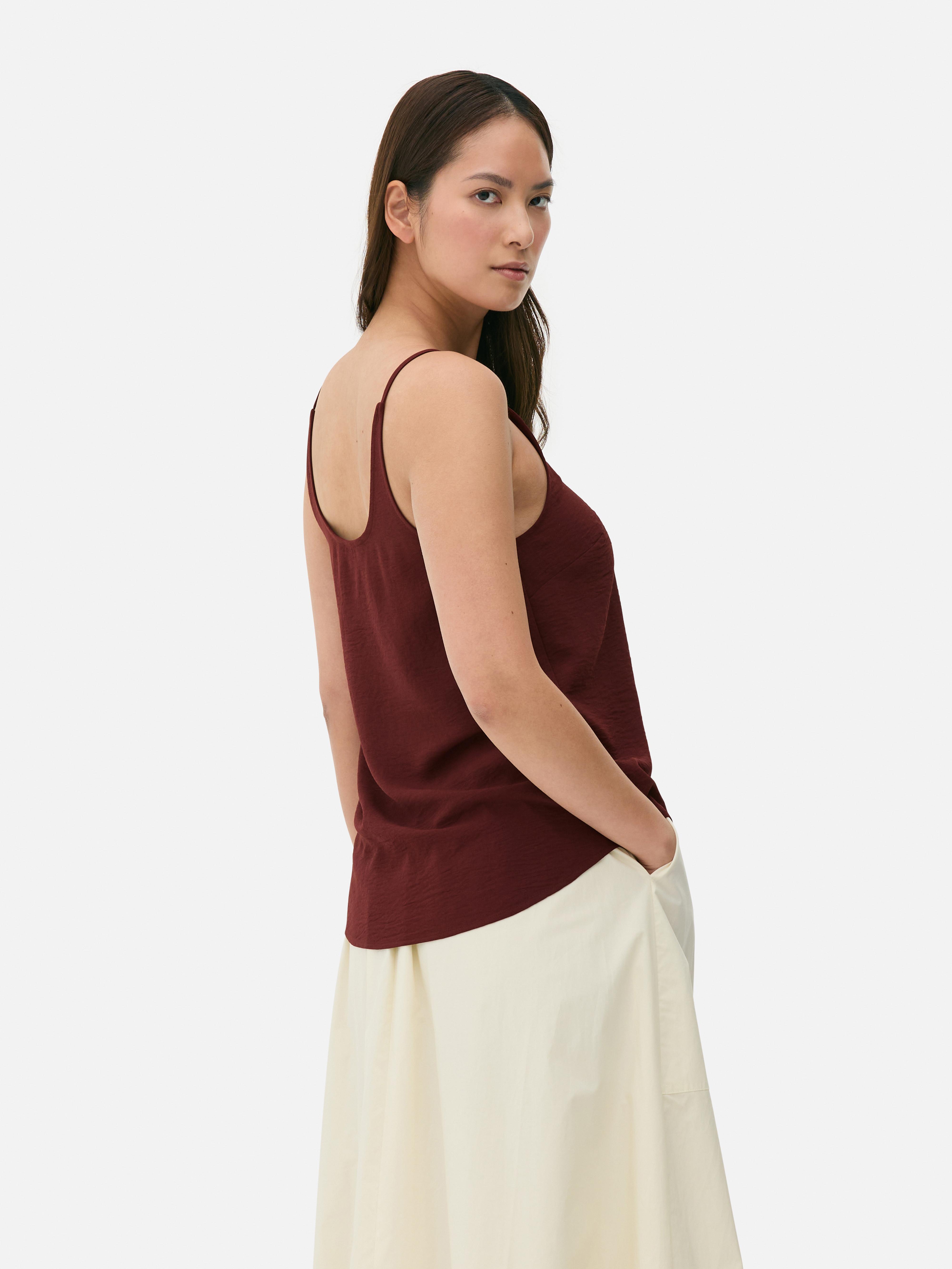 Camiseta de tirantes fluida