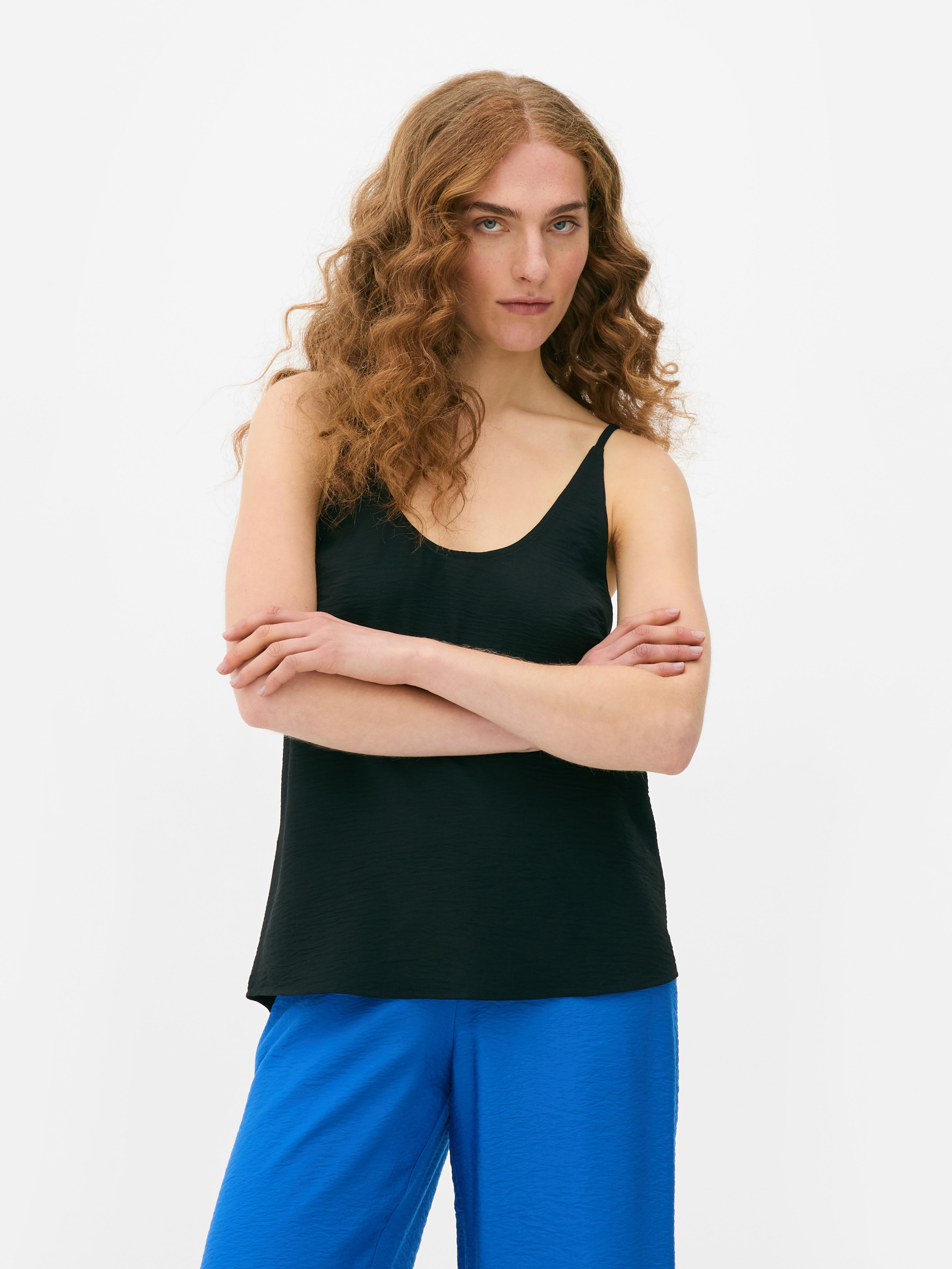 Camiseta de tirantes fluida