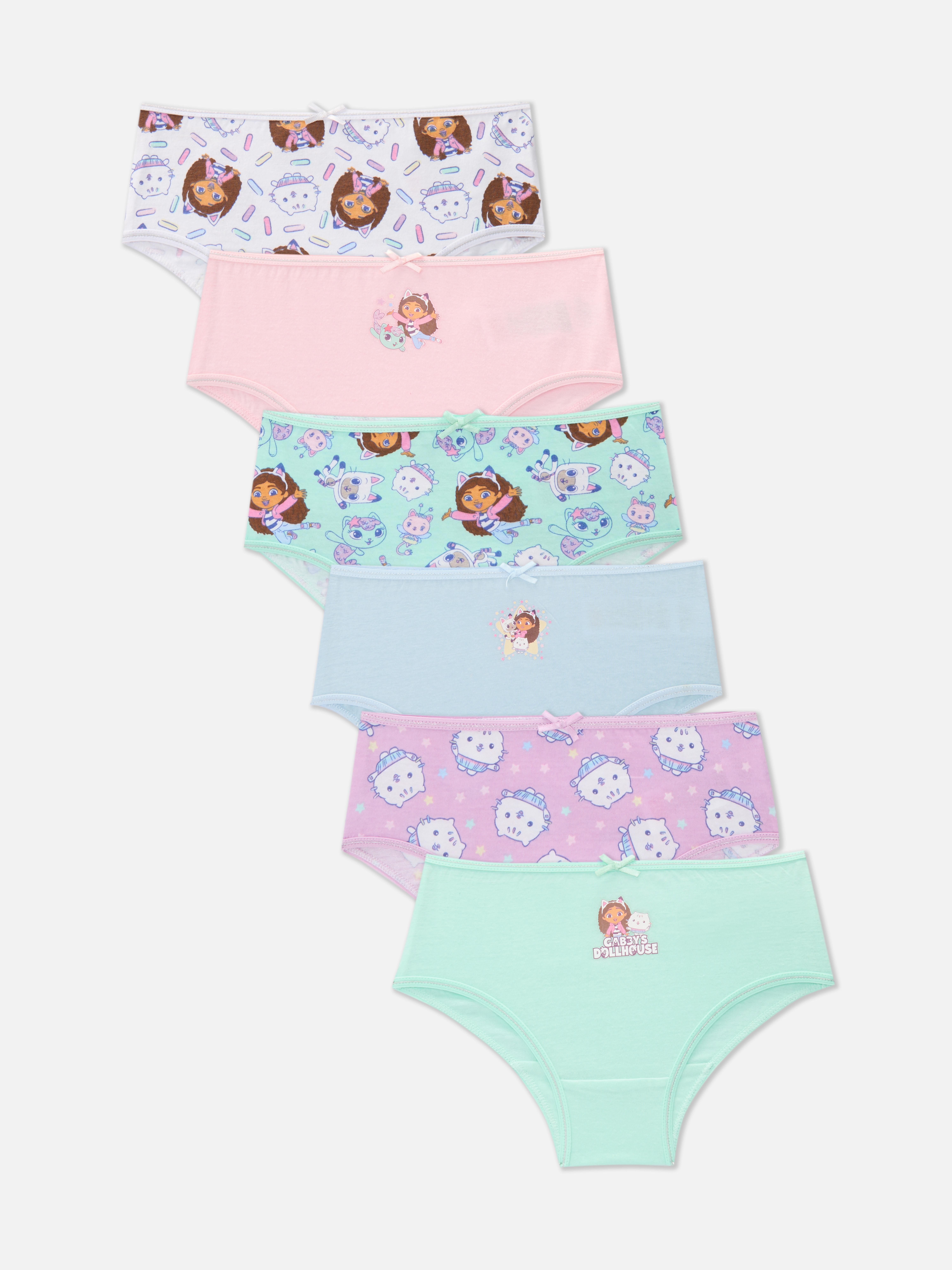 1,5–10 Jahre | „Gabby's Dollhouse“ Slips, 6er-Pack