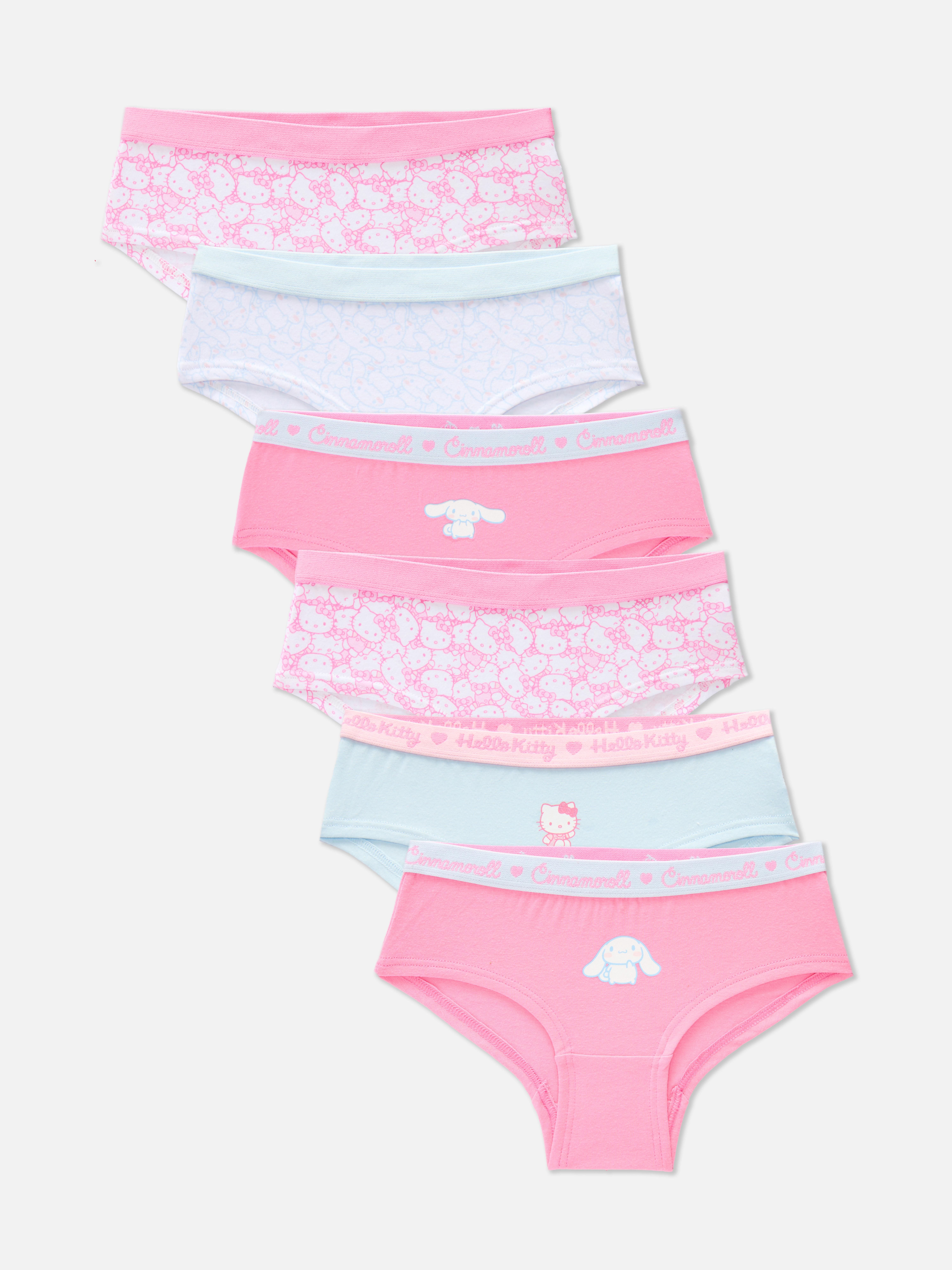3–15 Jahre | „Hello Kitty“ Hipster-Slips, 6er-Pack