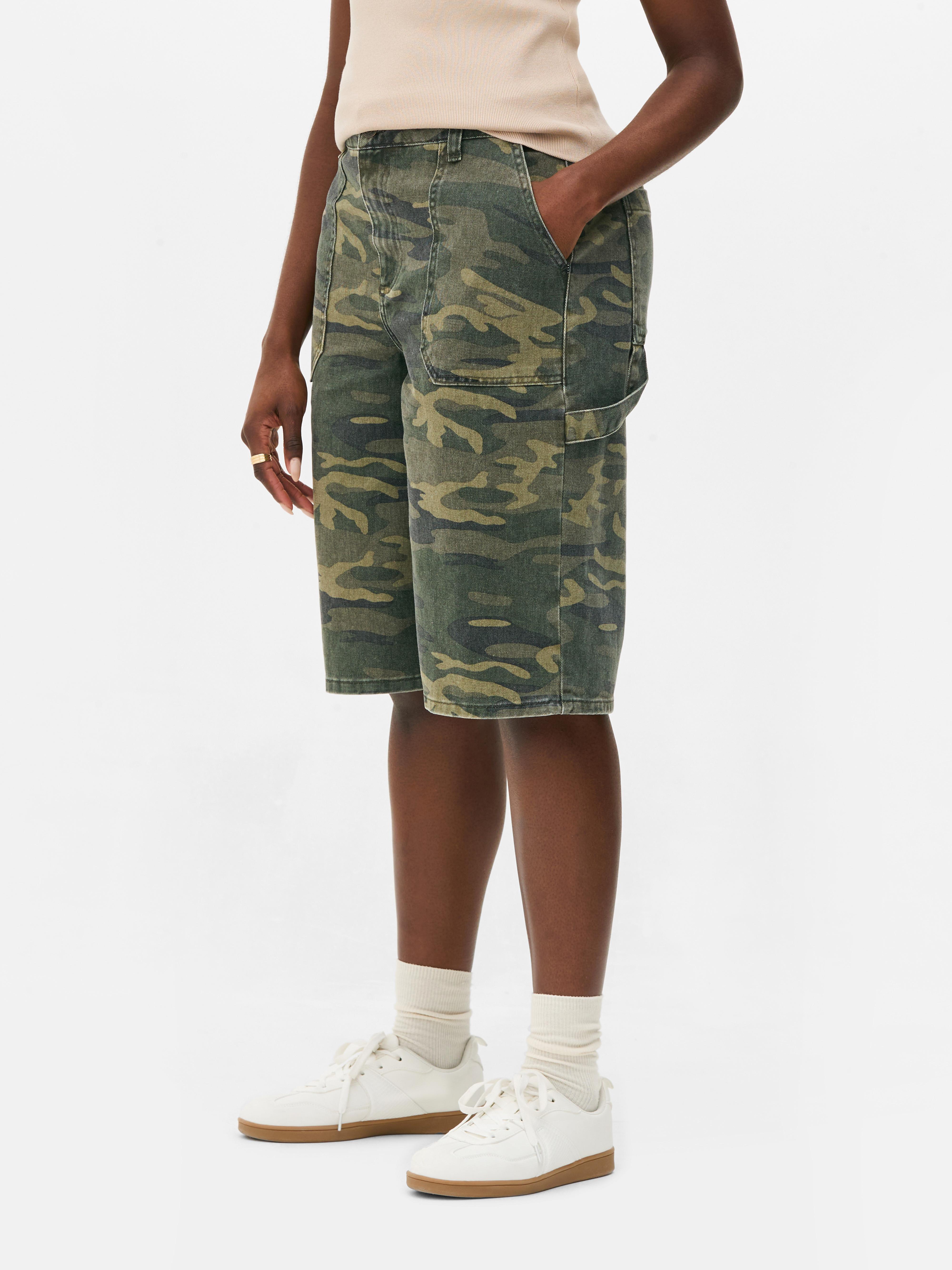Cargo Denim Jorts