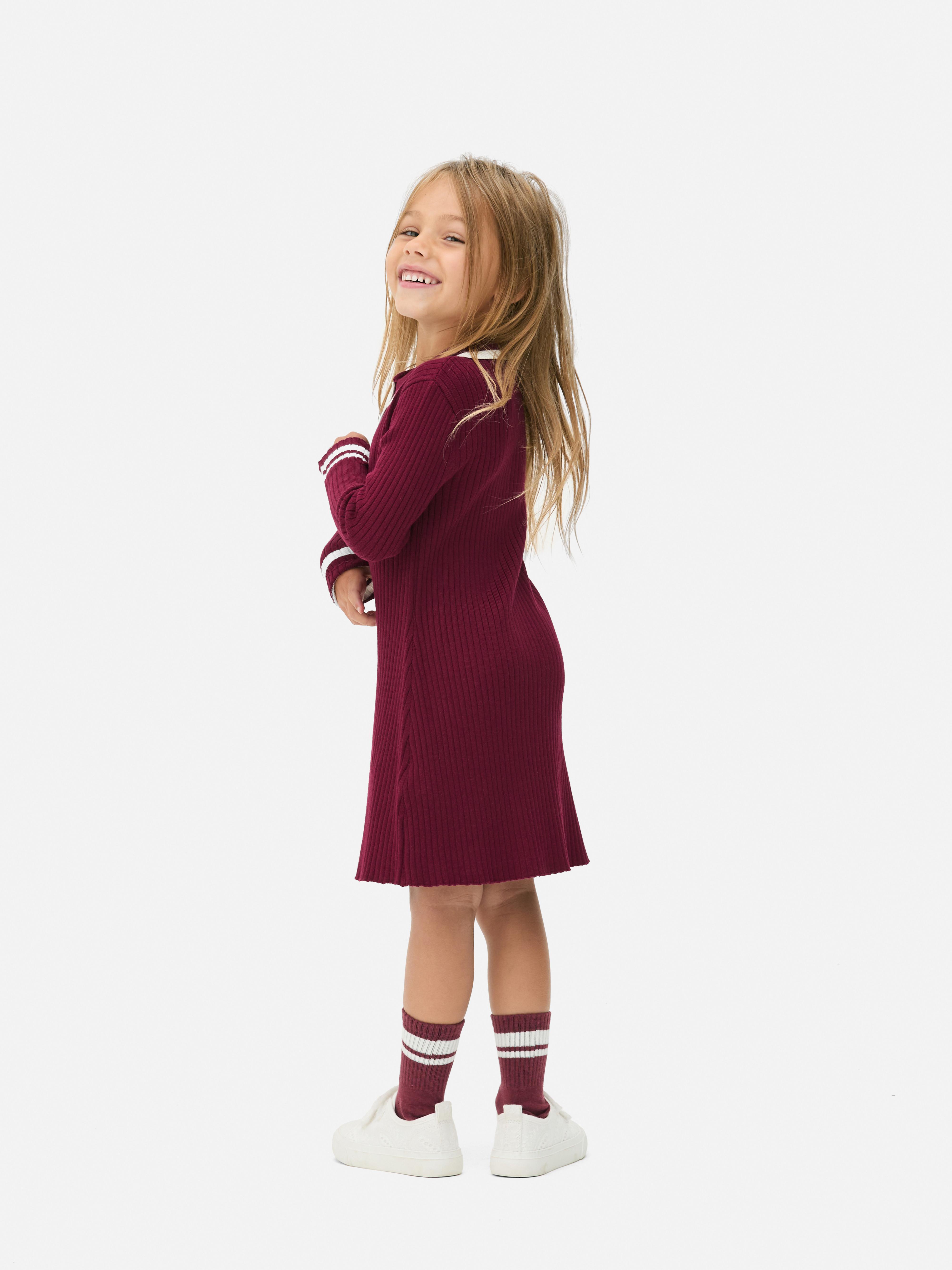 1,5-8 anos | Vestido camisola polo