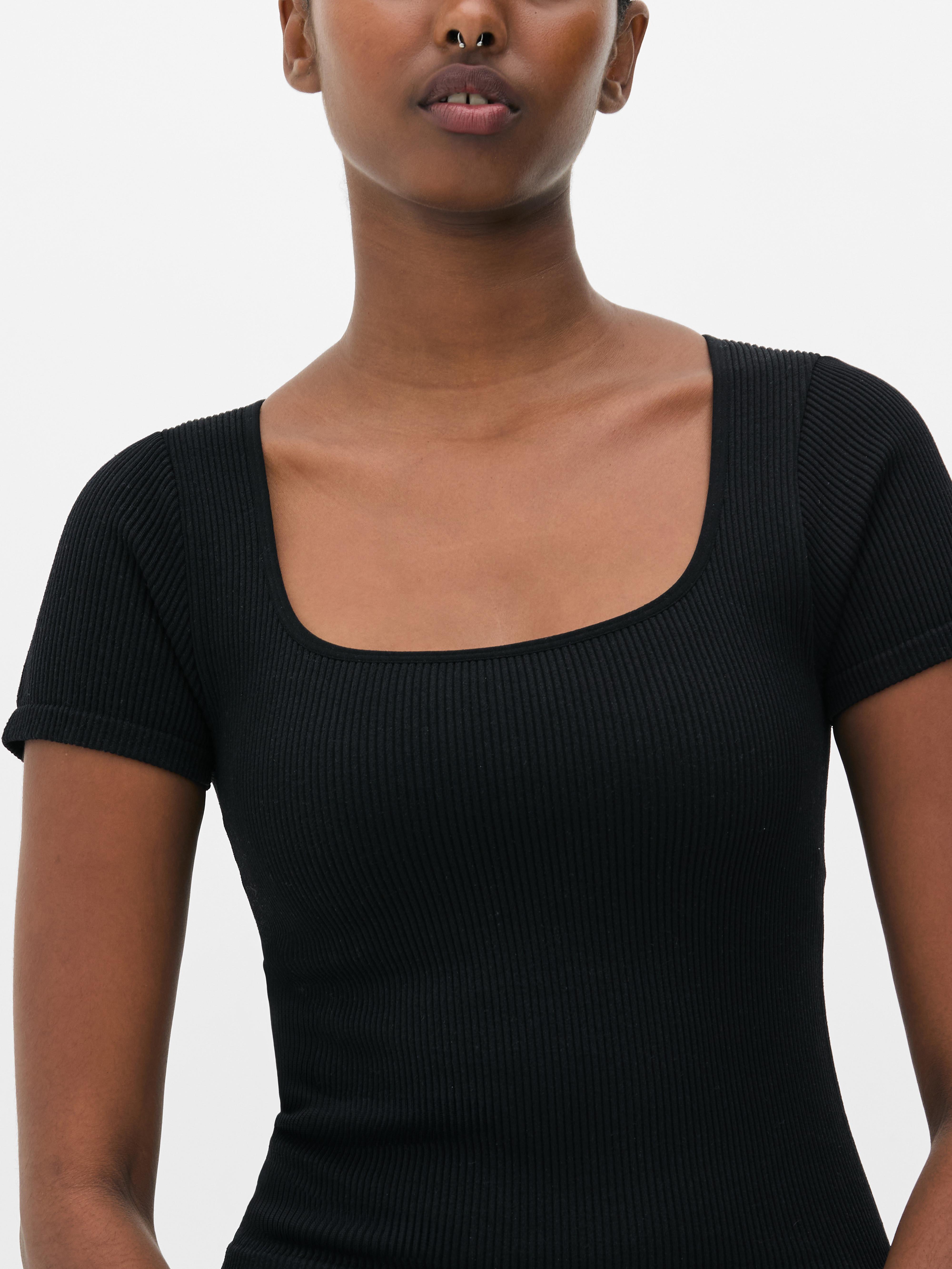 Seamless Built In Bra Tee