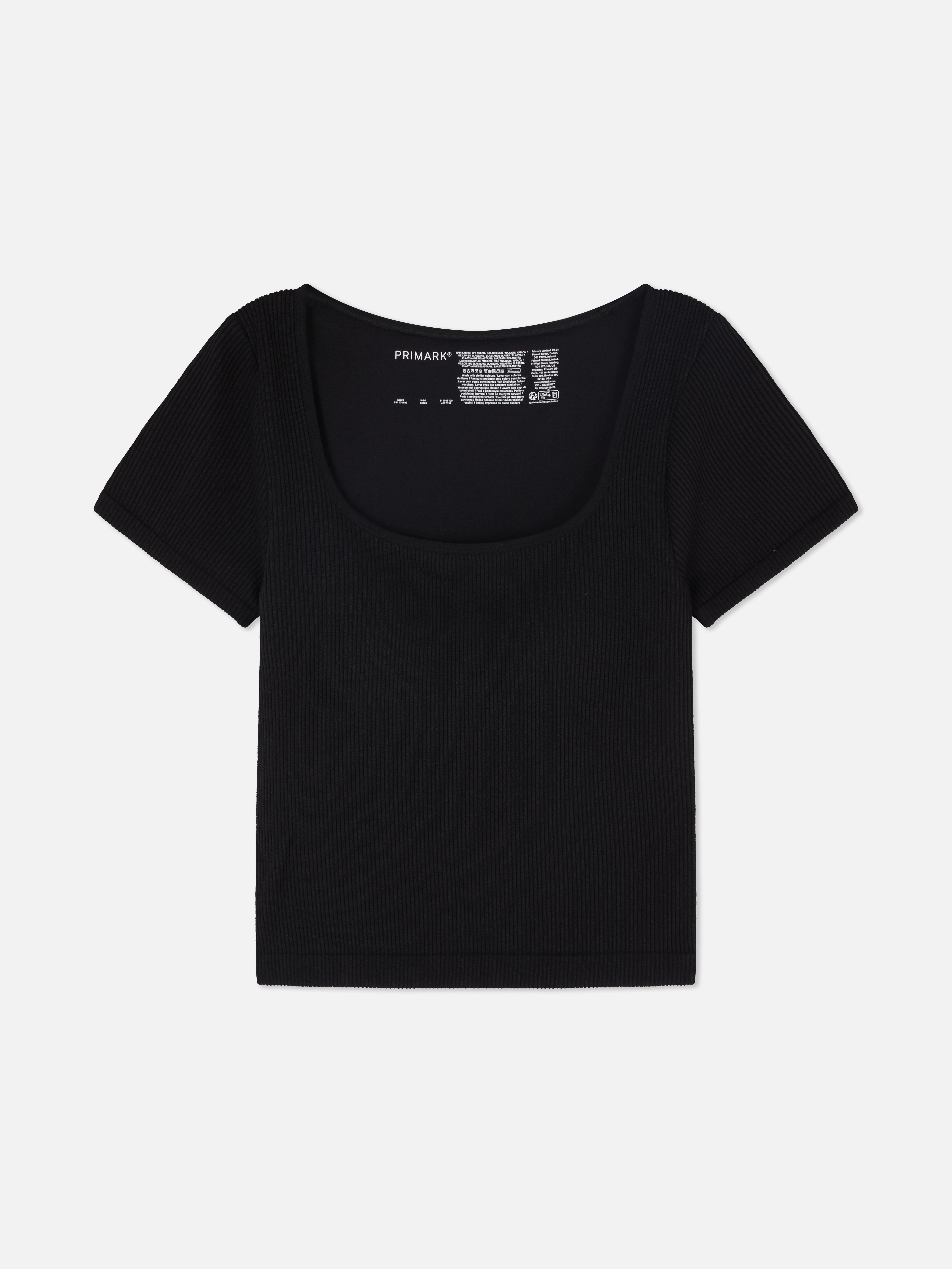 Seamless Built In Bra Tee
