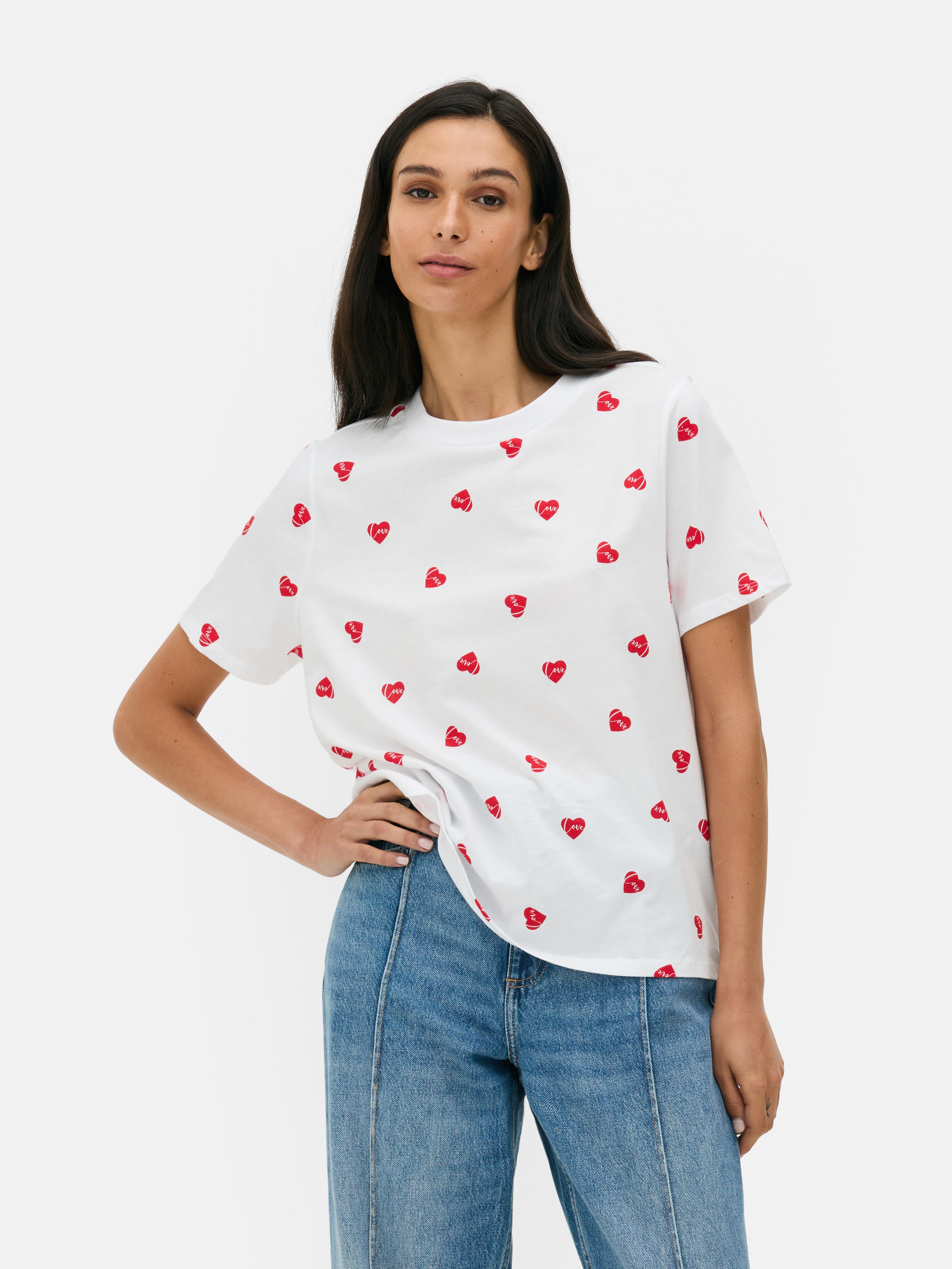 All Over Print Cotton Tee
