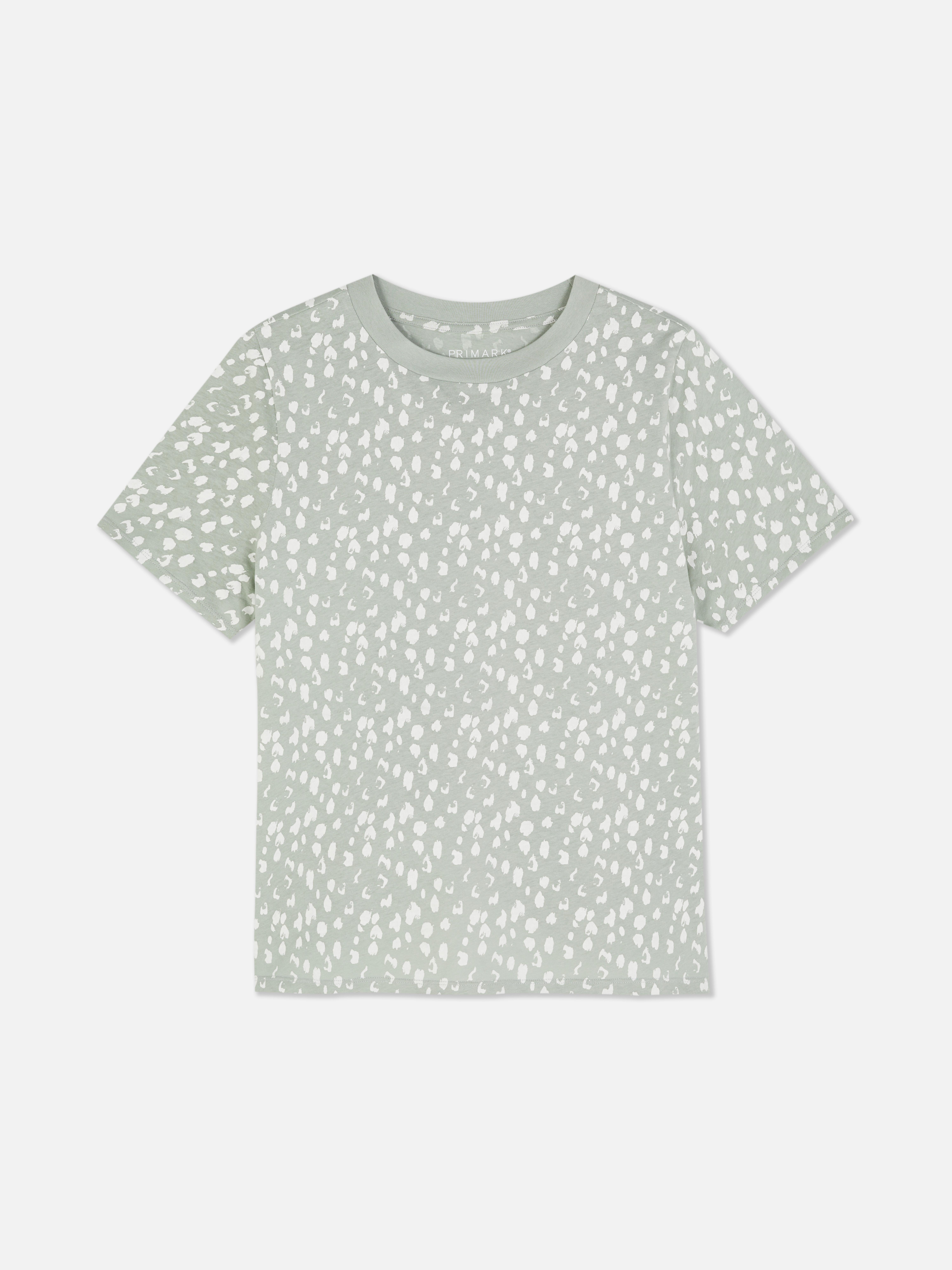 All Over Print Cotton Tee