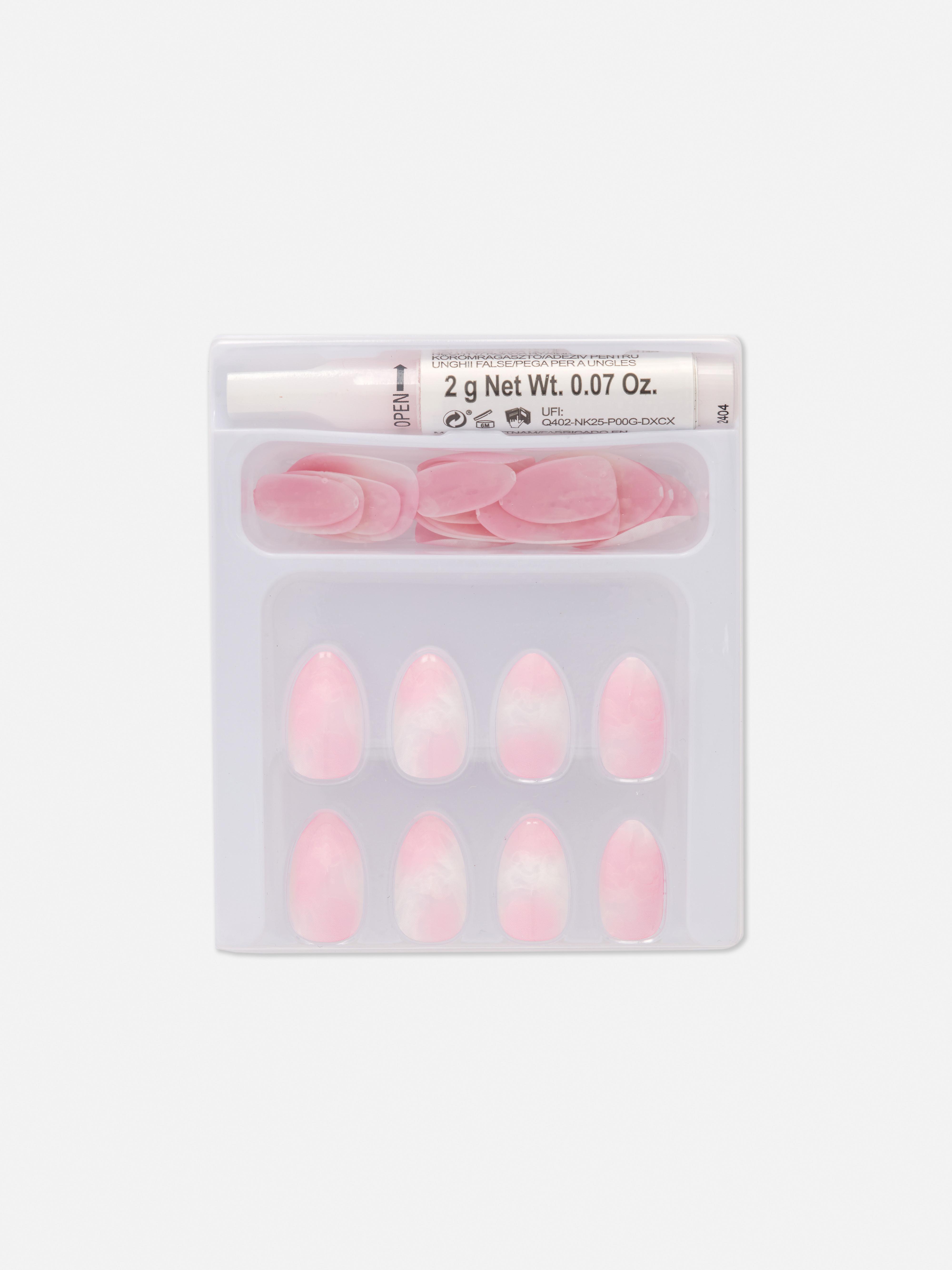 PS... Almond Gloss False Nails