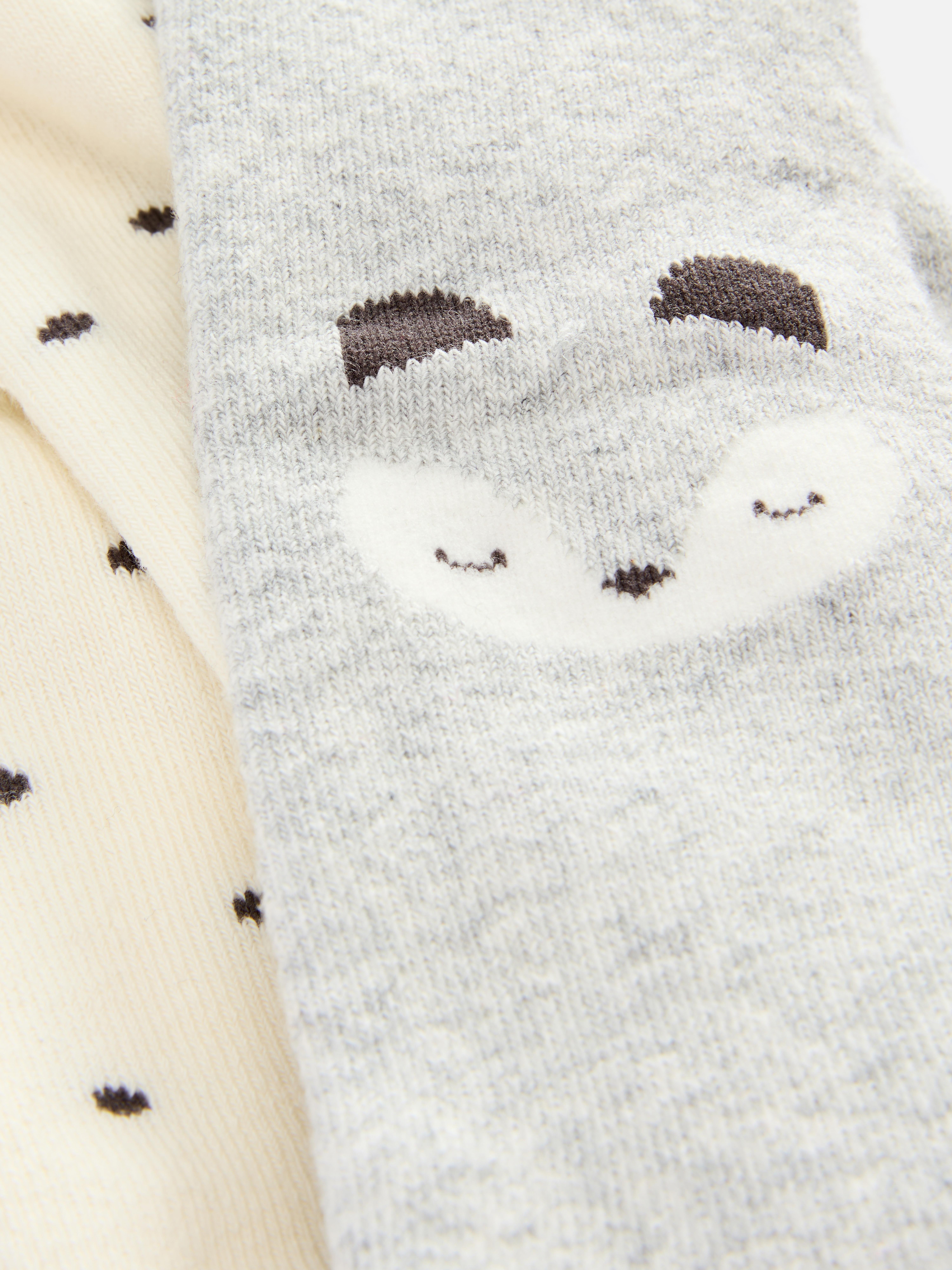 0-36mths | 2pk Cosy Fox Tights
