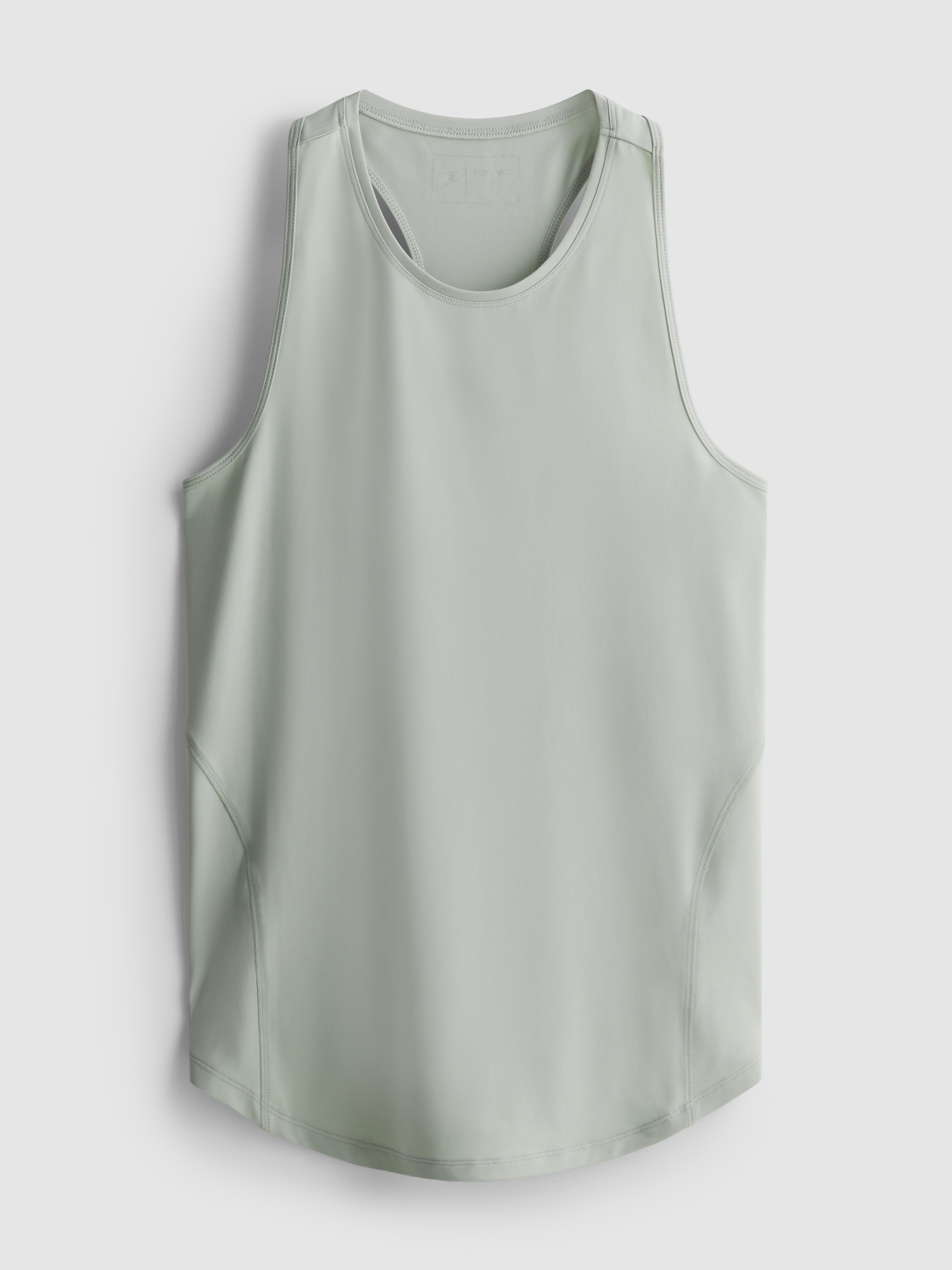Women's Light Green Performance Tank Top