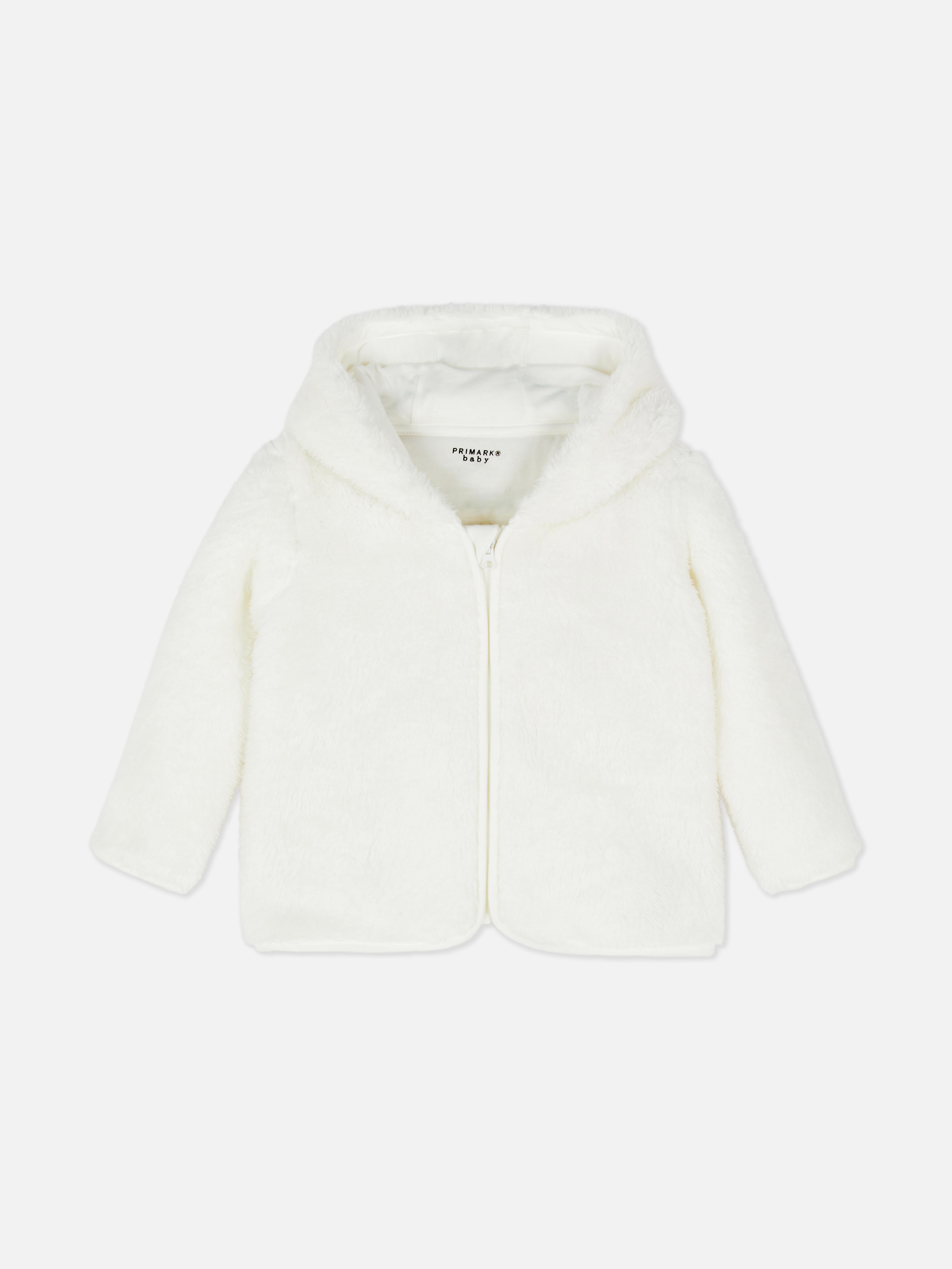 Chaqueta mullida con cremallera