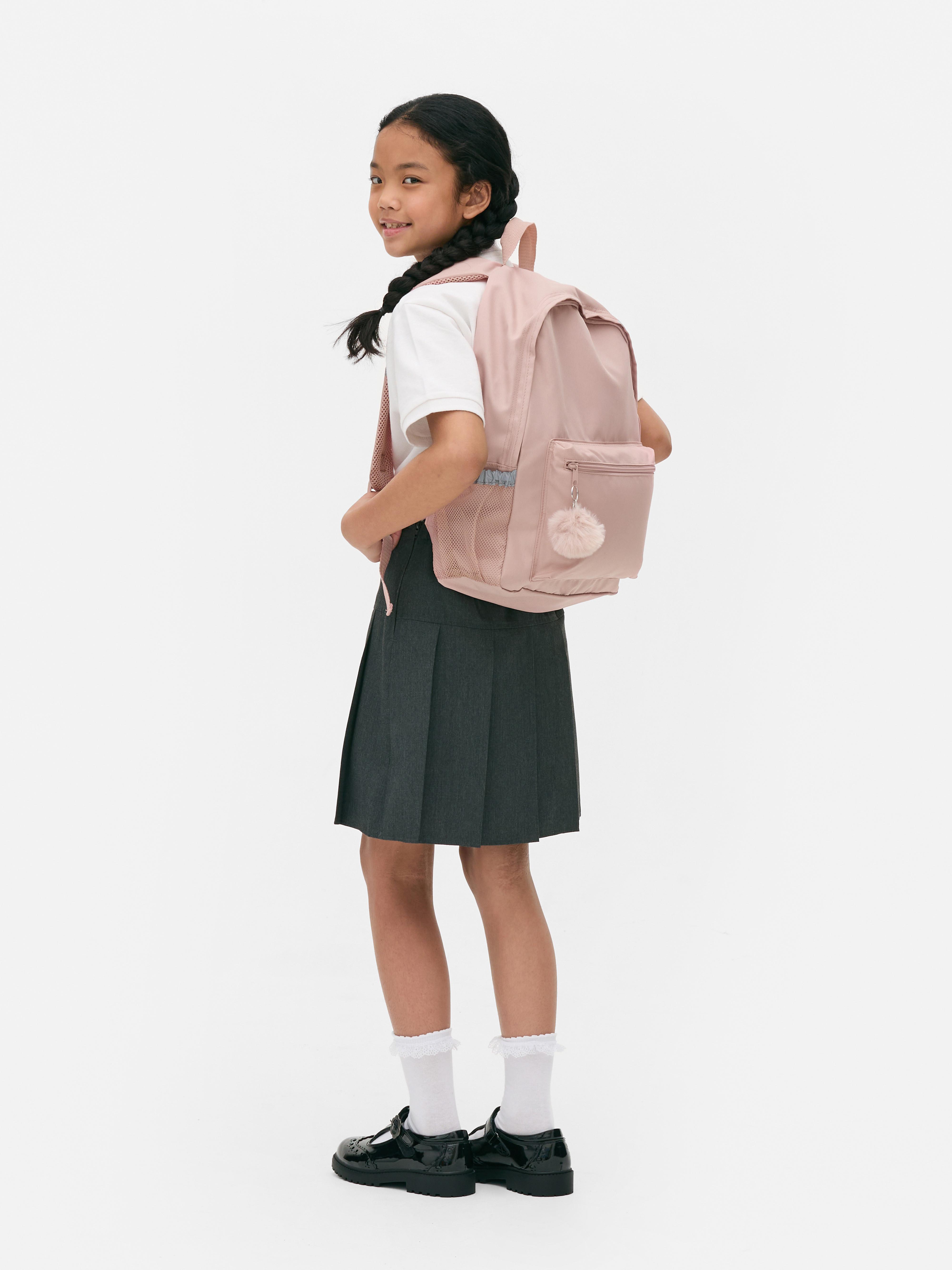 Mesh Pocket Backpack