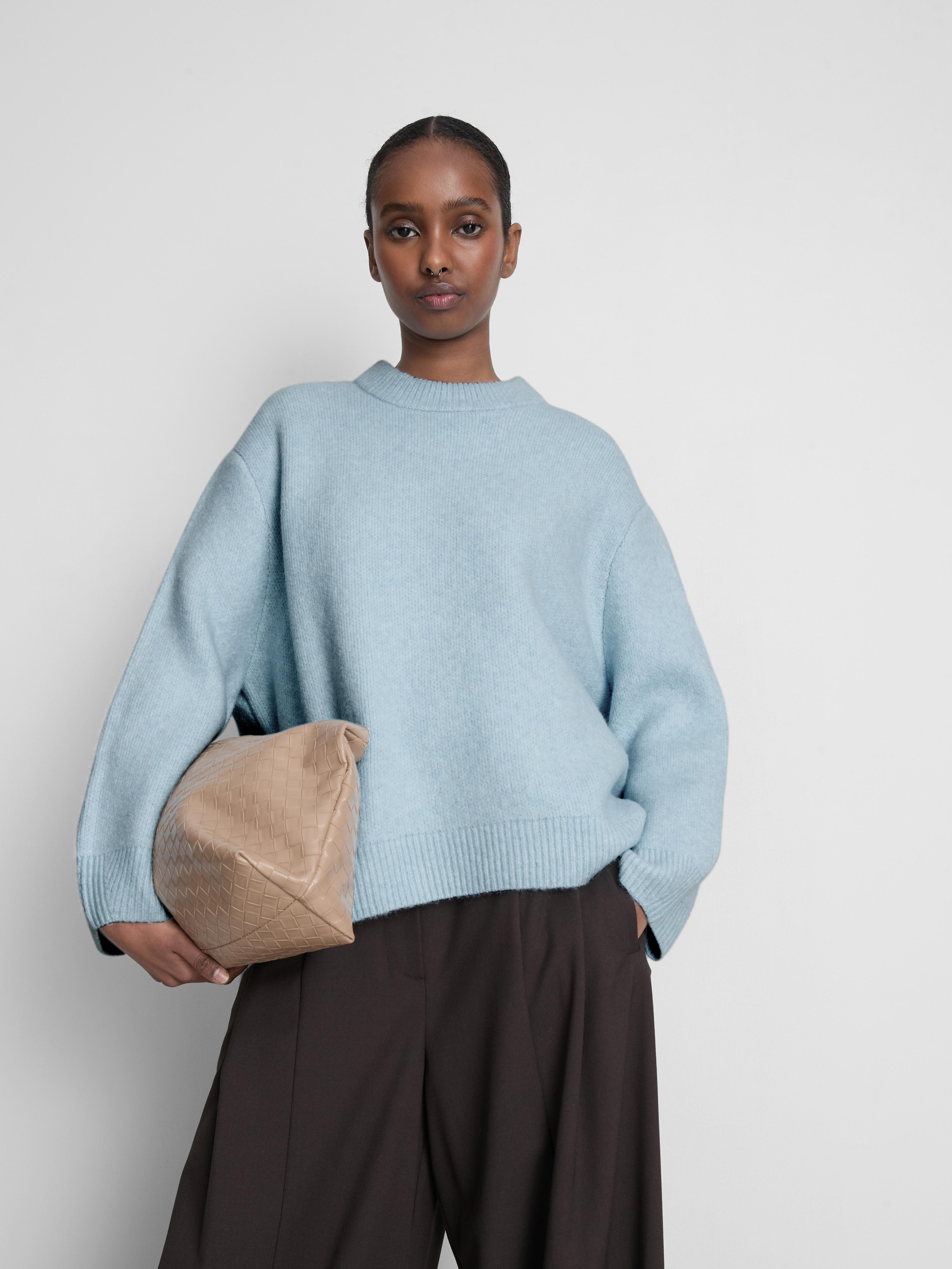 Essential Pullover mit Rundhalsausschnitt