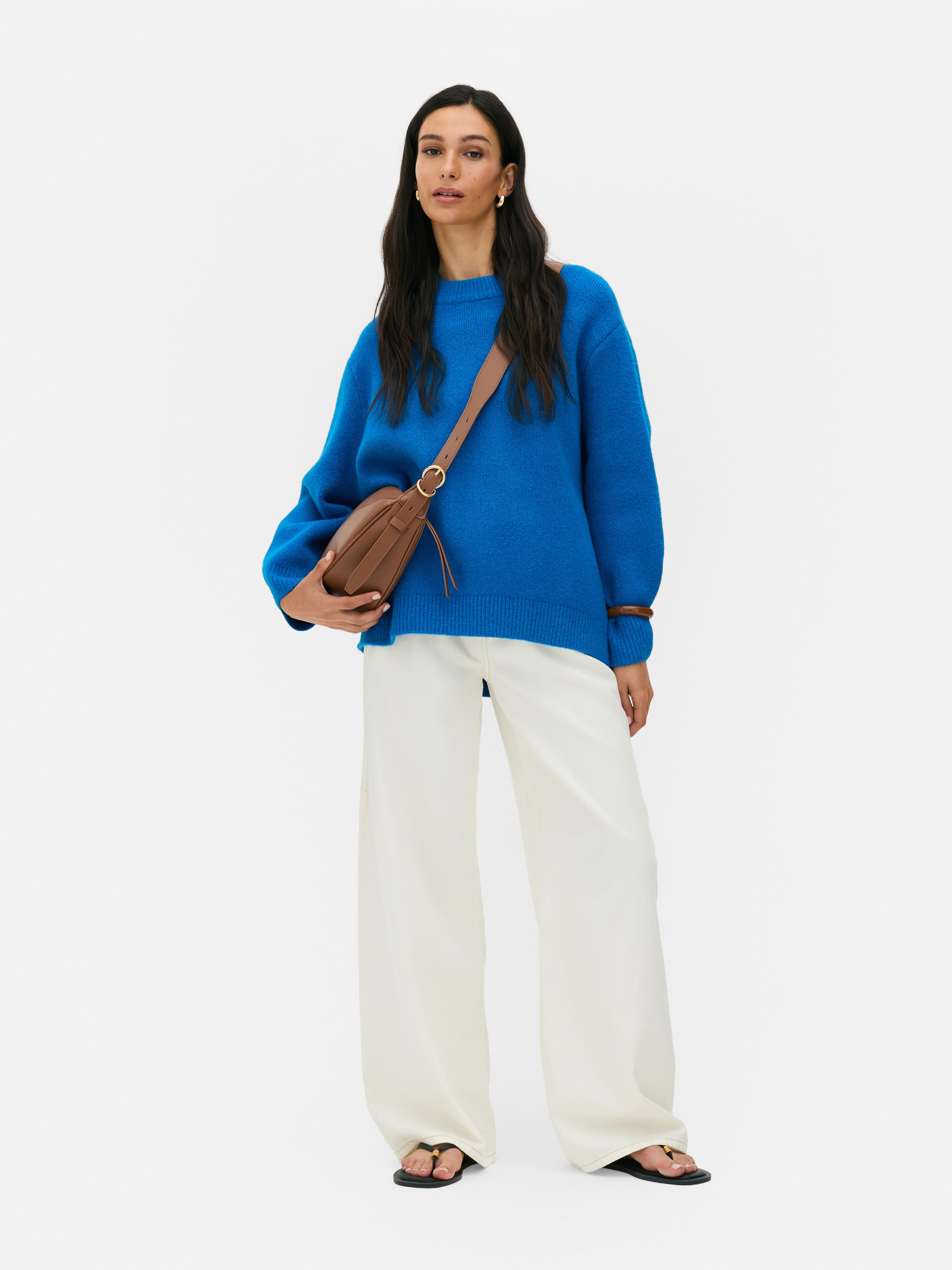 Essential Pullover mit Rundhalsausschnitt