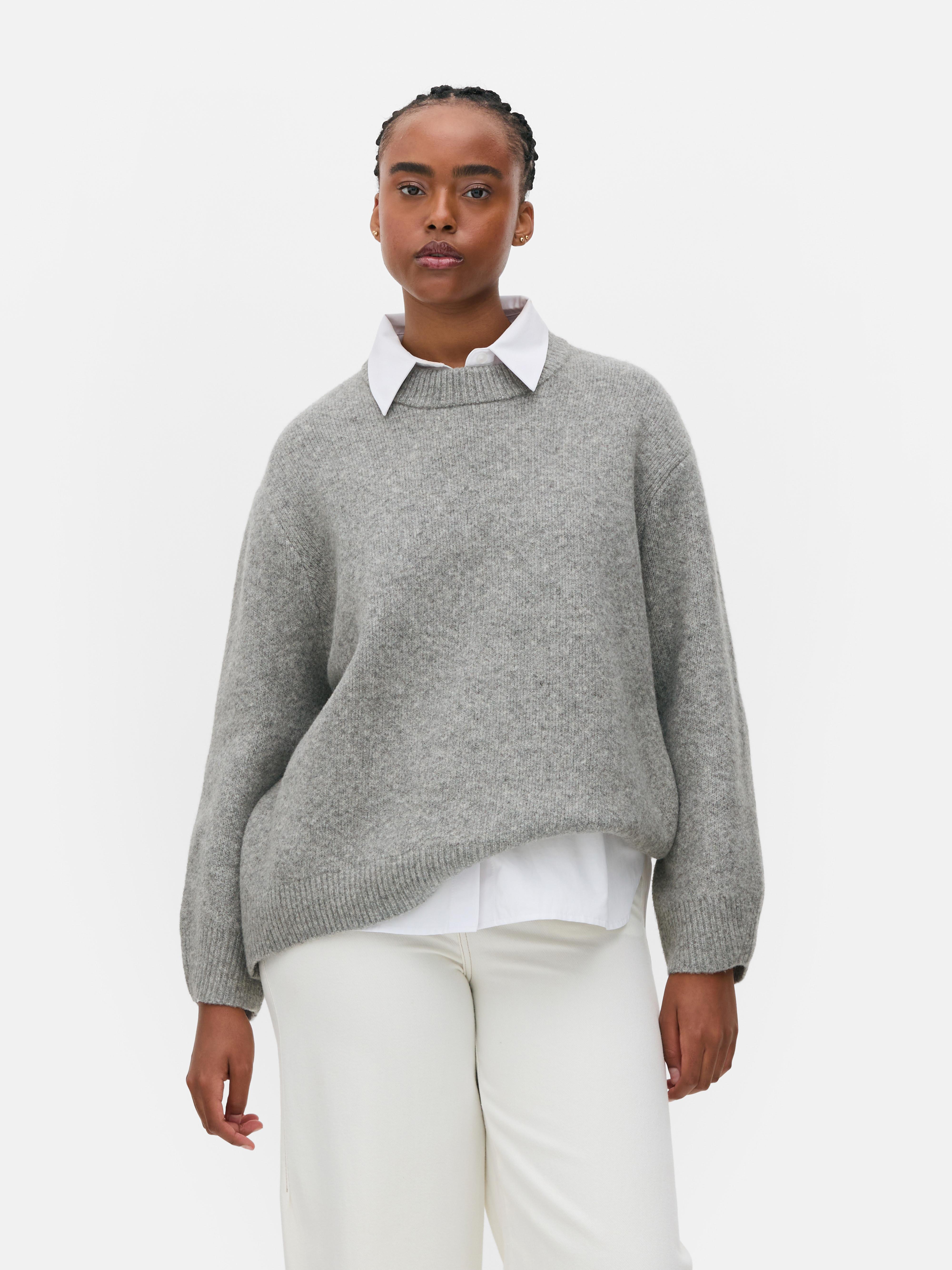 Essential Pullover mit Rundhalsausschnitt